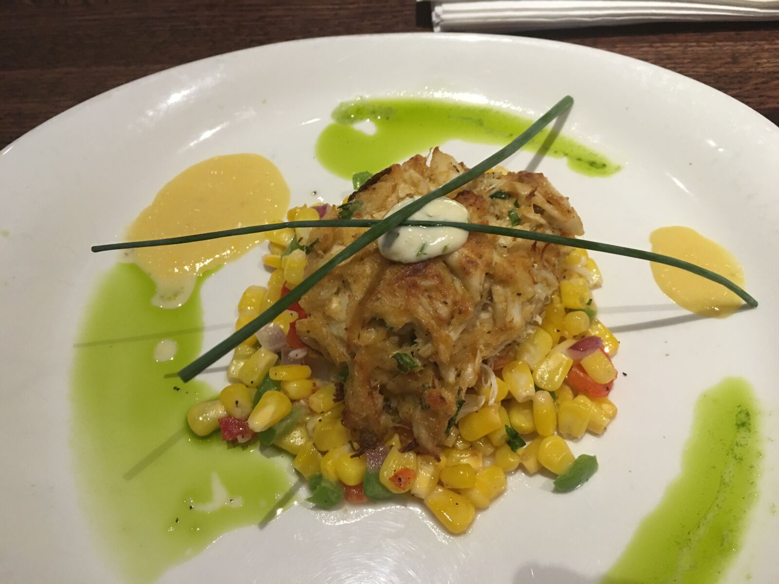 Apple iPhone 6s Plus sample photo. Crab cakes, lunch, crab photography