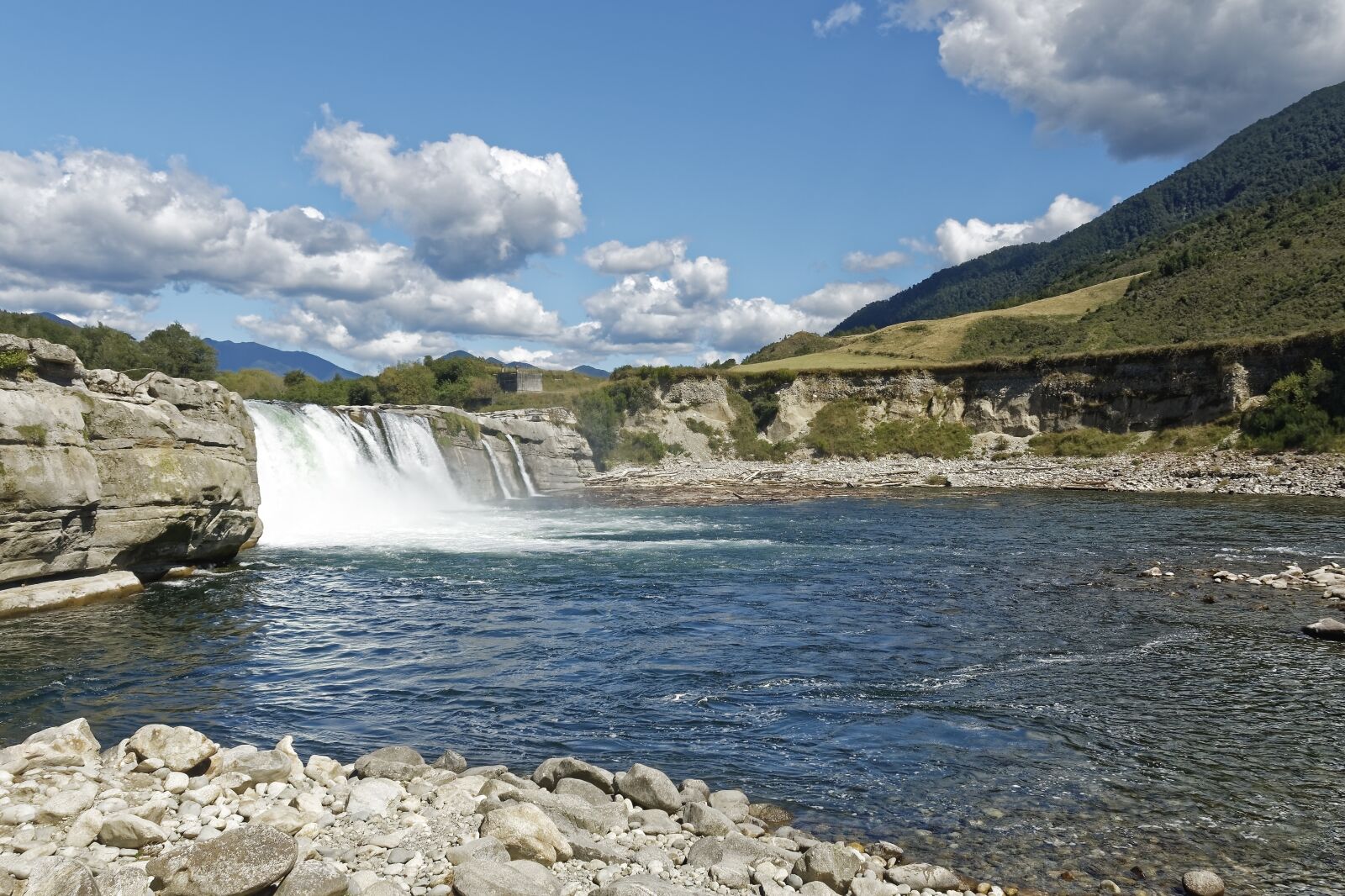 Nikon D500 sample photo. New zealand, maruia falls photography