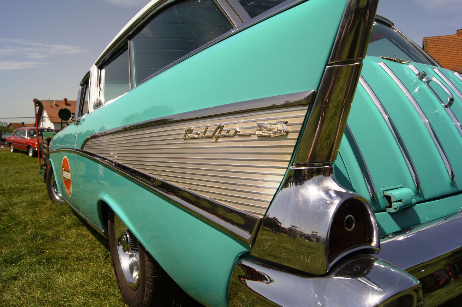 Sony Alpha DSLR-A450 sample photo. Belair, classic, chevrolet photography