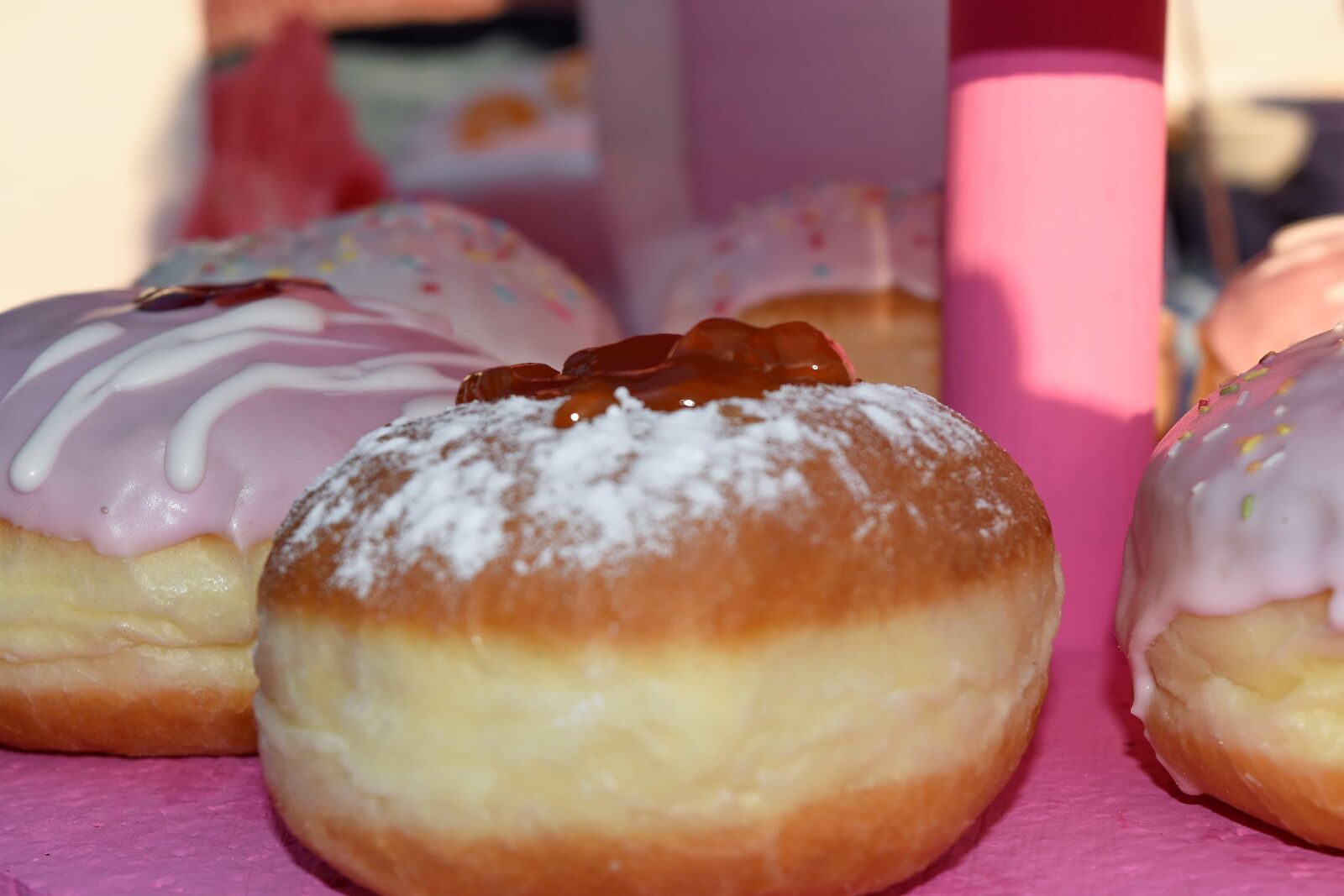 Nikon D5500 sample photo. Delicious, jam, baked goods photography