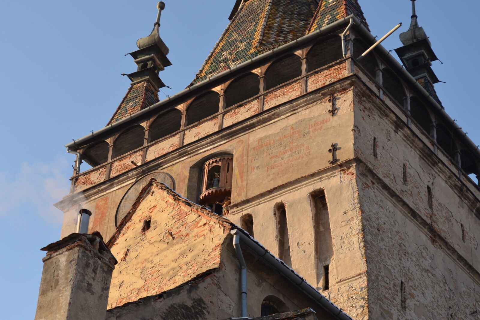 Nikon D5100 sample photo. The tower of sighisoara photography