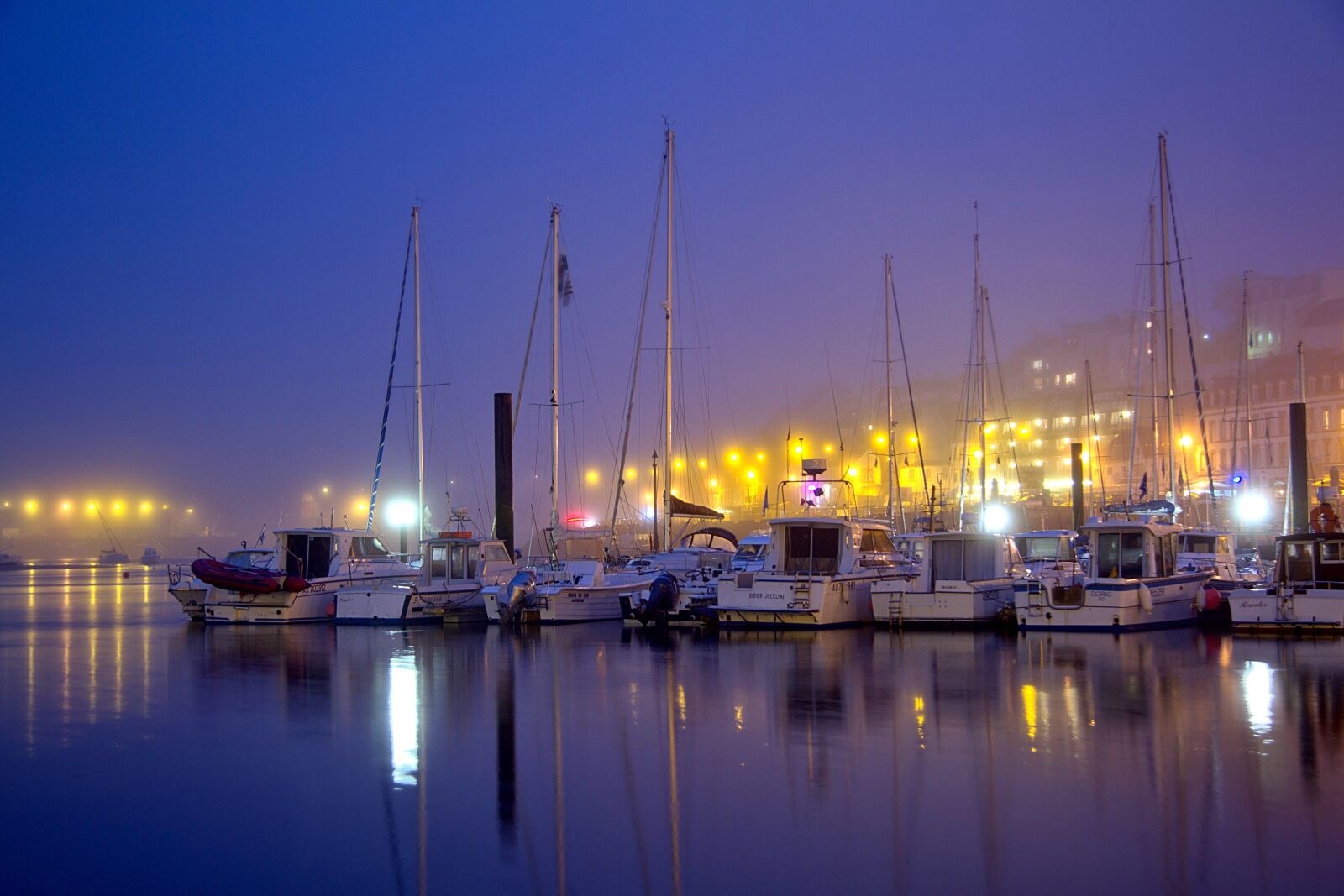 Canon EOS 7D sample photo. Blue hour, brittany, atlantic photography