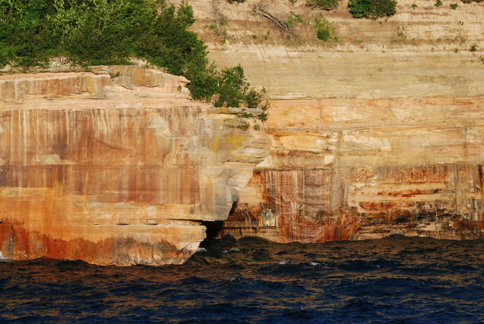 Nikon D80 sample photo. Cliff, trees, edge photography