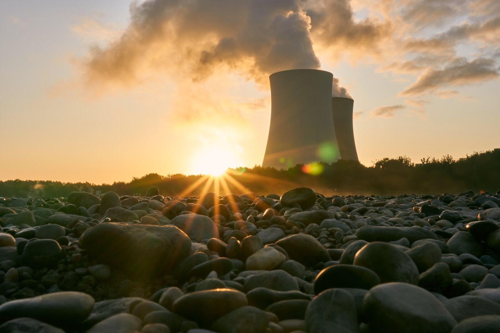 Sony a6400 sample photo. Nuclear power plant, cooling photography
