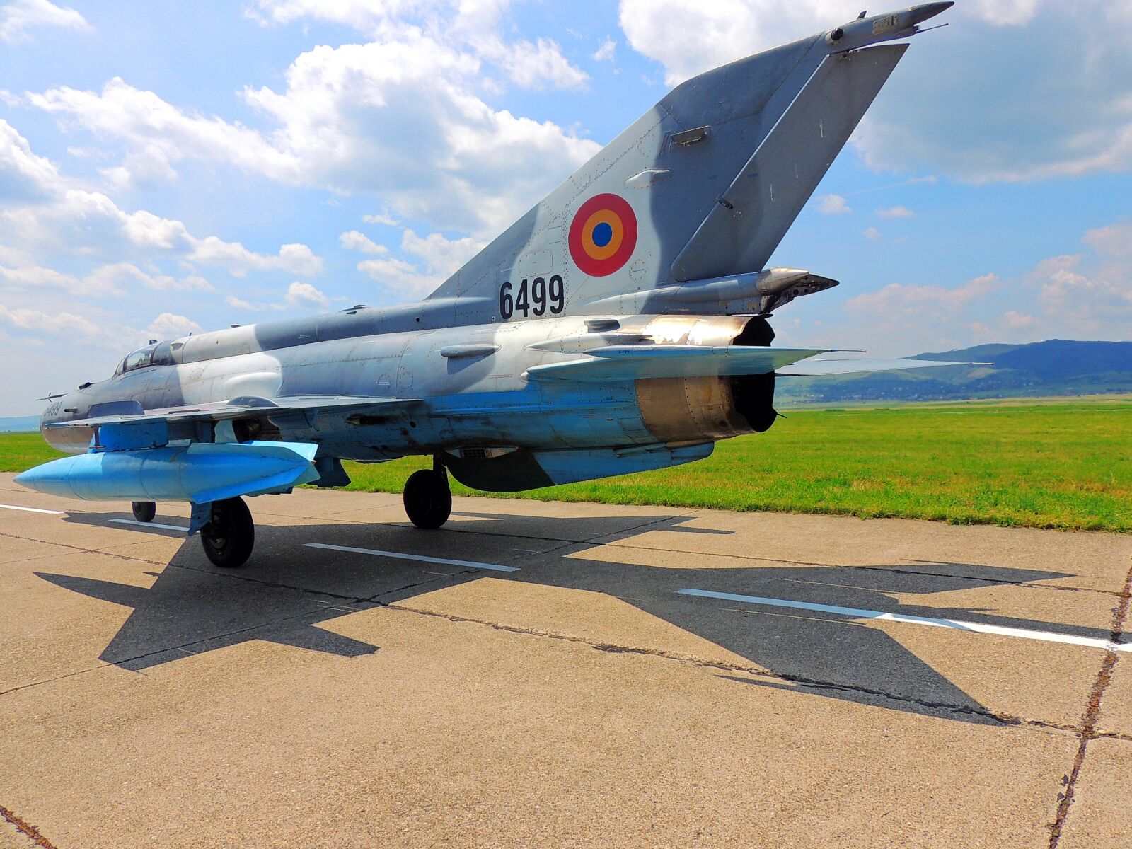 Nikon Coolpix P510 sample photo. Mig 21 lancer, jet, supersonic photography