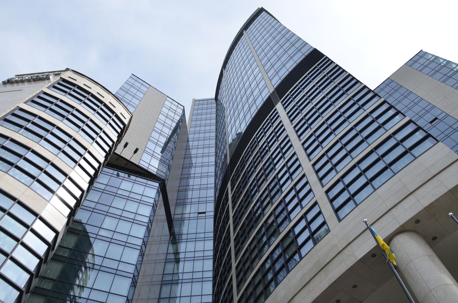 Nikon D7000 sample photo. Skyscraper, hilton, kiev photography