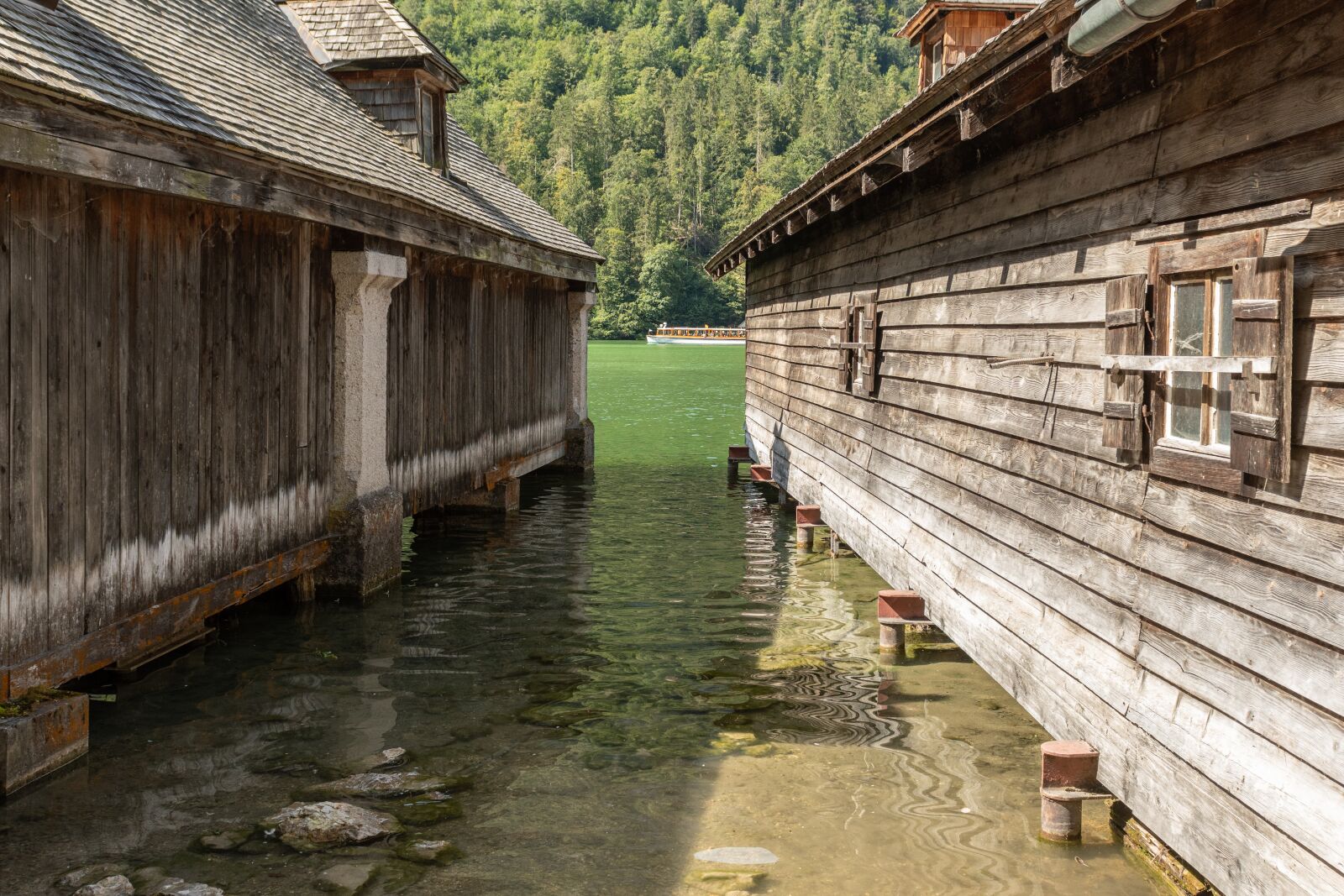 Nikon D500 sample photo. K nigssee, boat house photography