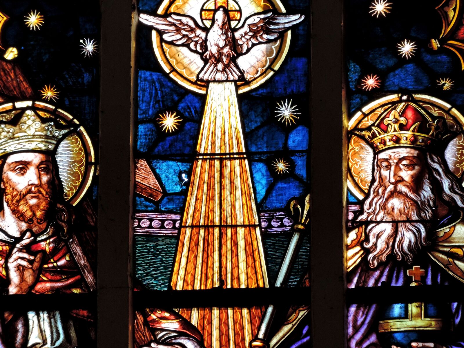 Nikon Coolpix P520 sample photo. King, mosaic, saint, cathedral photography