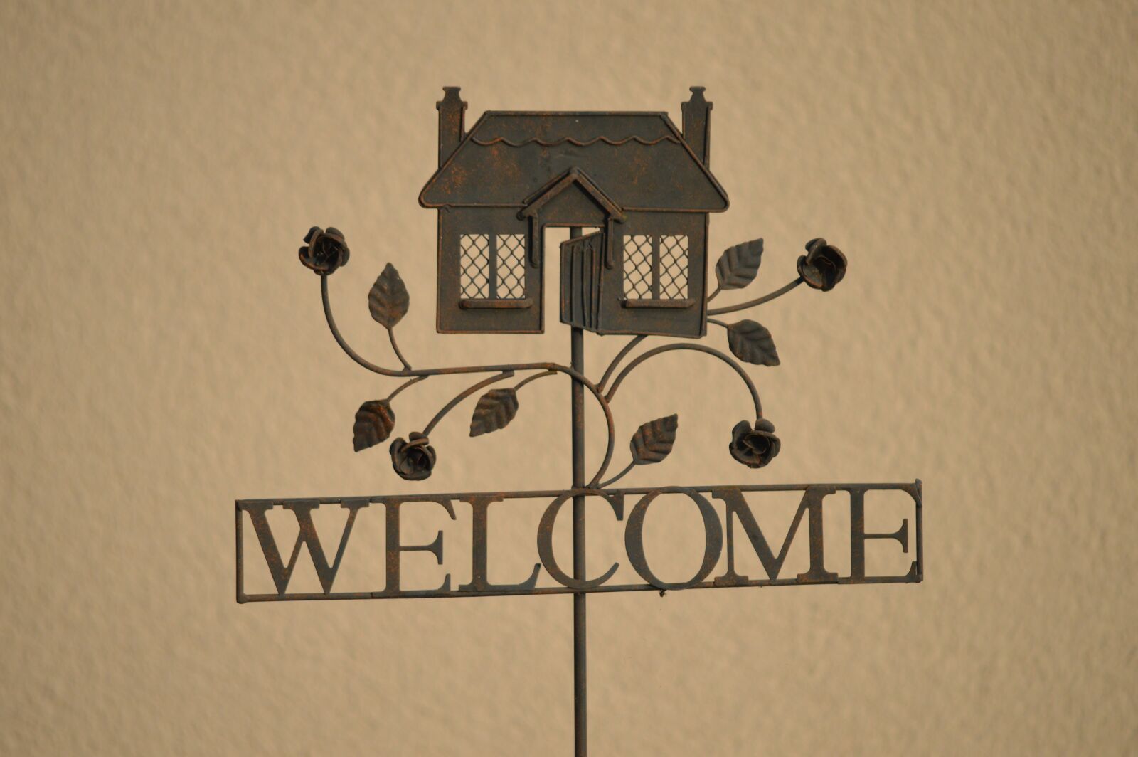 Nikon D3200 sample photo. Welcome, sign, welcome sign photography