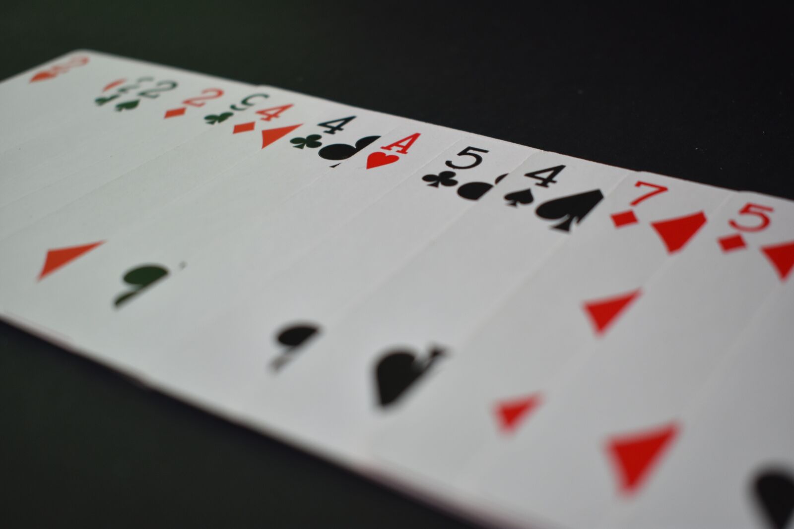 Nikon D3400 sample photo. Ace, heart, playing cards photography