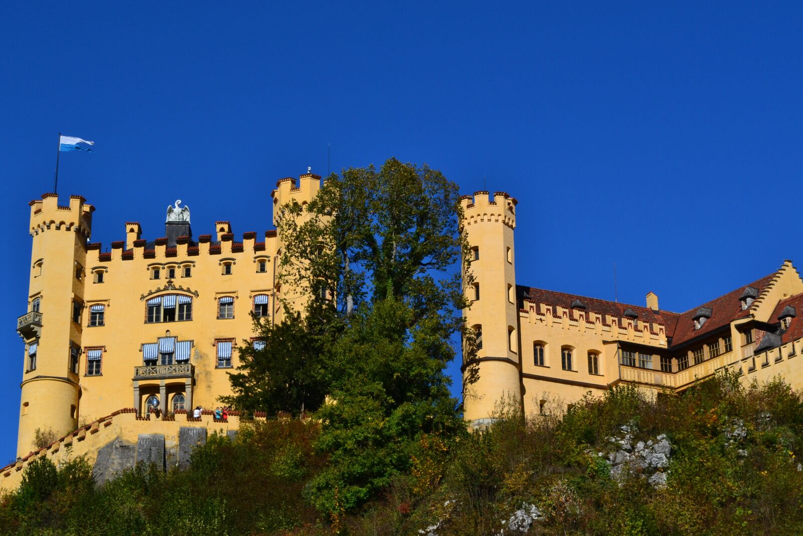 Nikon D3100 sample photo. Castle, hohenschwangau, bavaria photography