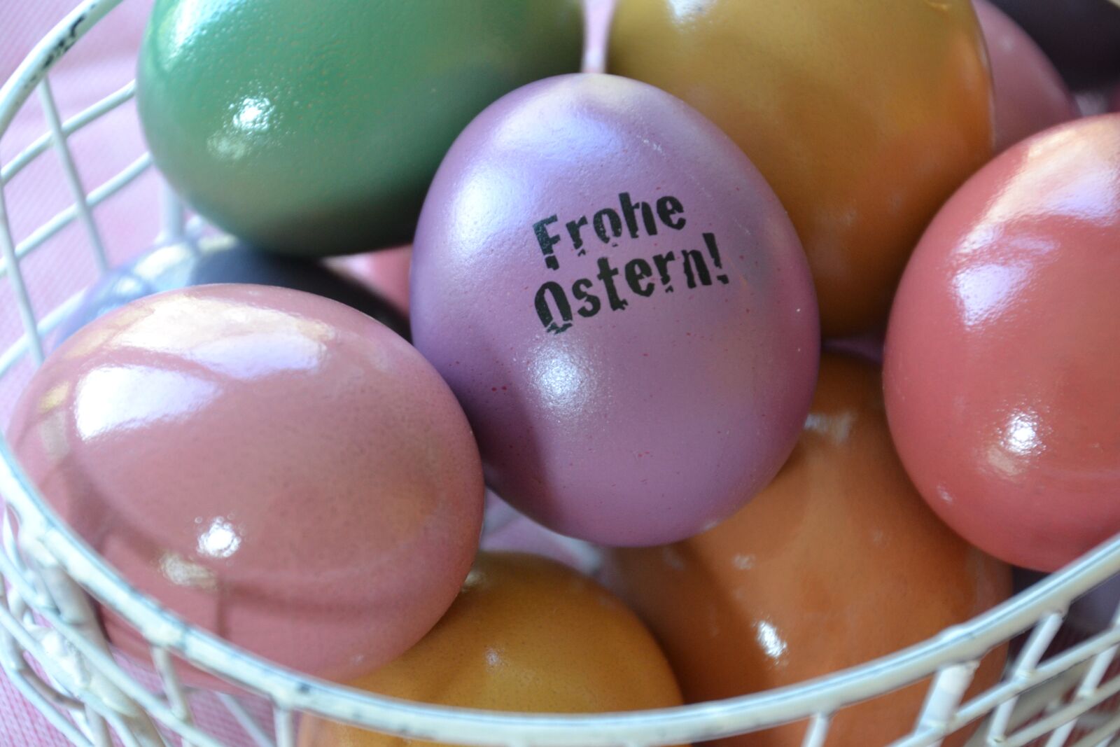 Nikon D3100 sample photo. Easter eggs, easter k photography
