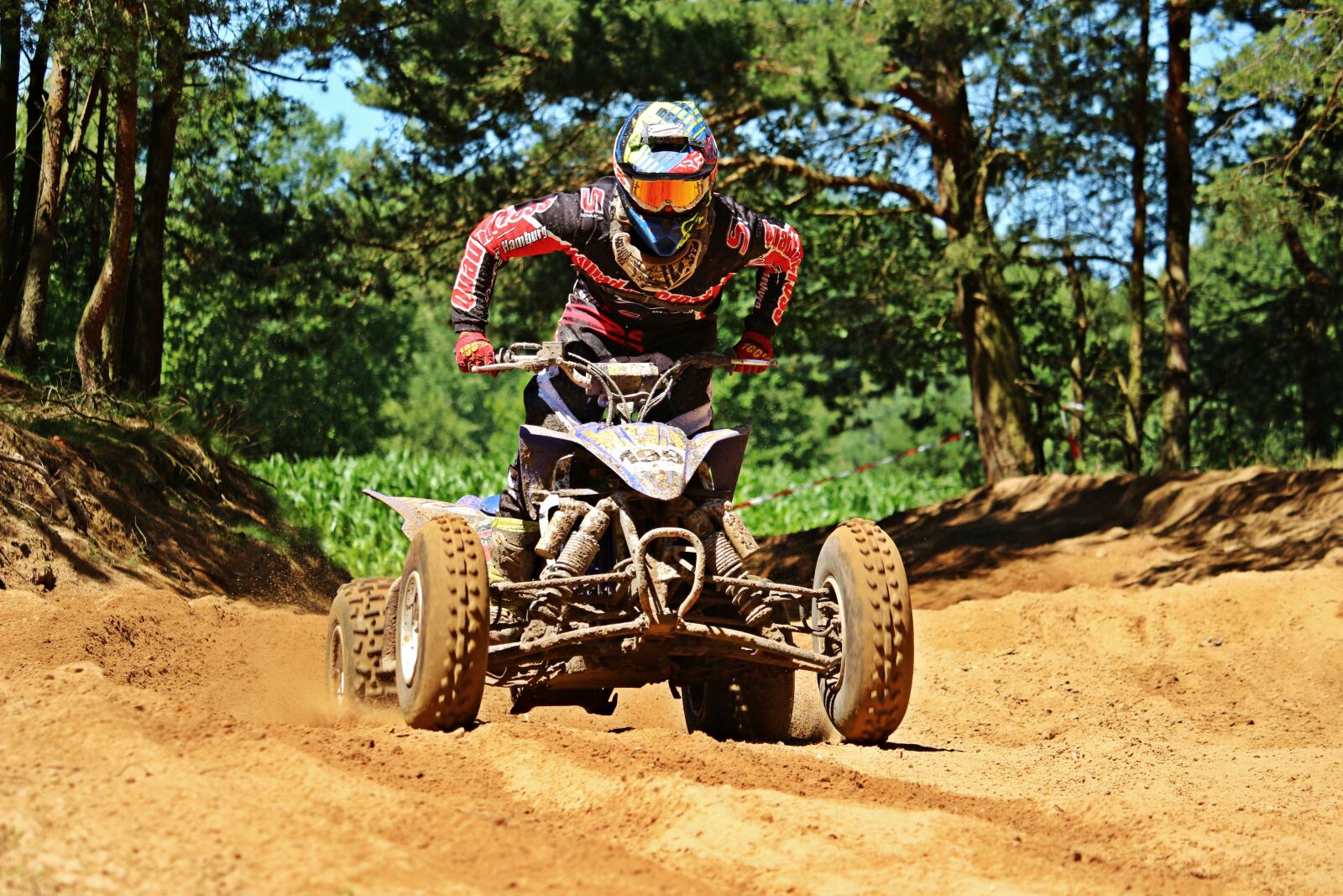 Canon EOS 100D (EOS Rebel SL1 / EOS Kiss X7) sample photo. Quad, enduro, motorcycle photography