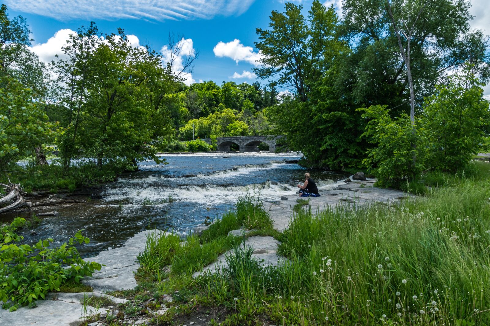 Nikon D500 sample photo. Pakenham ontario, stone bridge photography