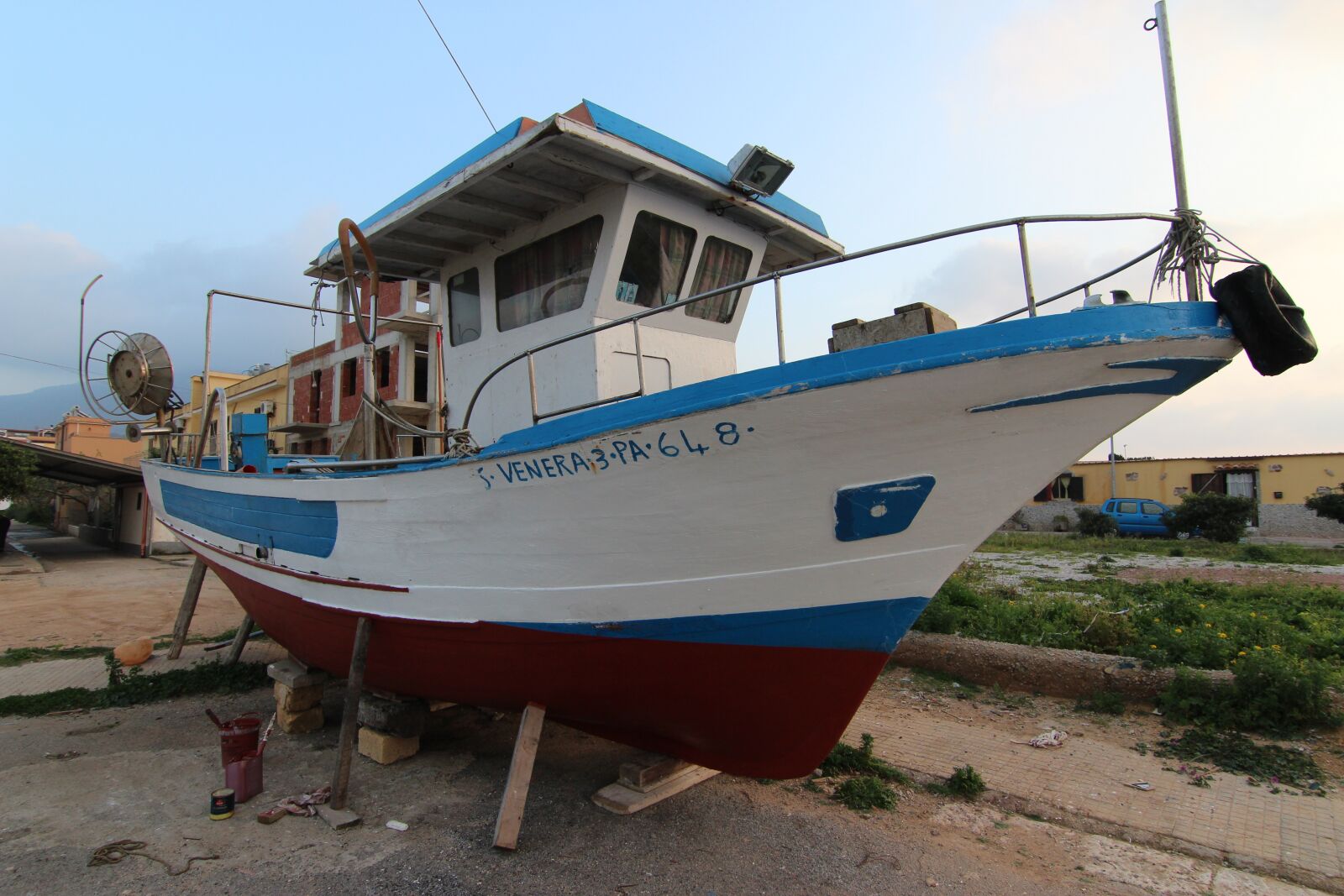 Canon EOS 600D (Rebel EOS T3i / EOS Kiss X5) sample photo. Boat, palermo, fishing photography