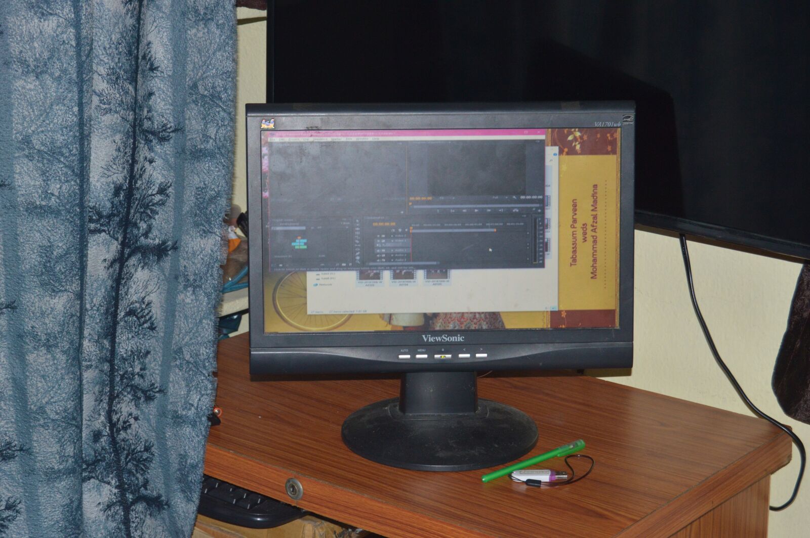 Nikon D3200 sample photo. Tv, monitor, computer photography