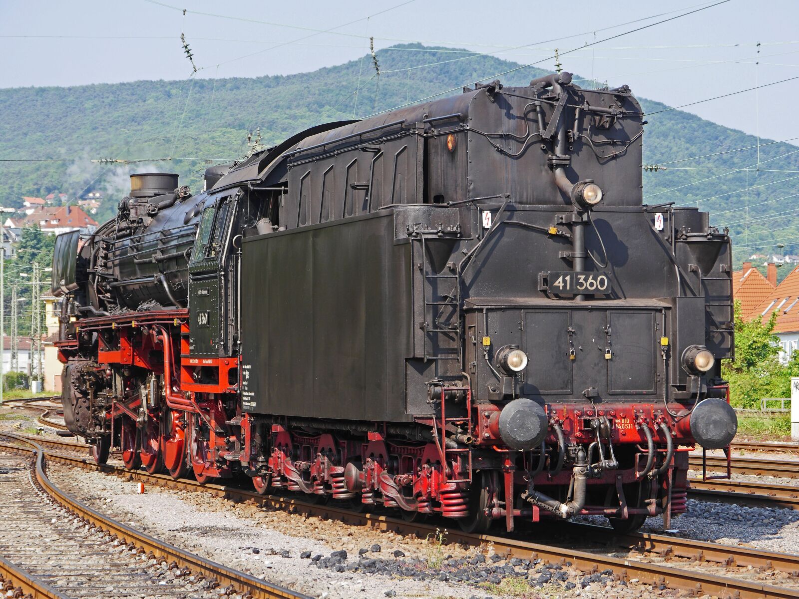 Panasonic Lumix DMC-GH3 sample photo. Steam locomotive, lgefeuert, oil photography