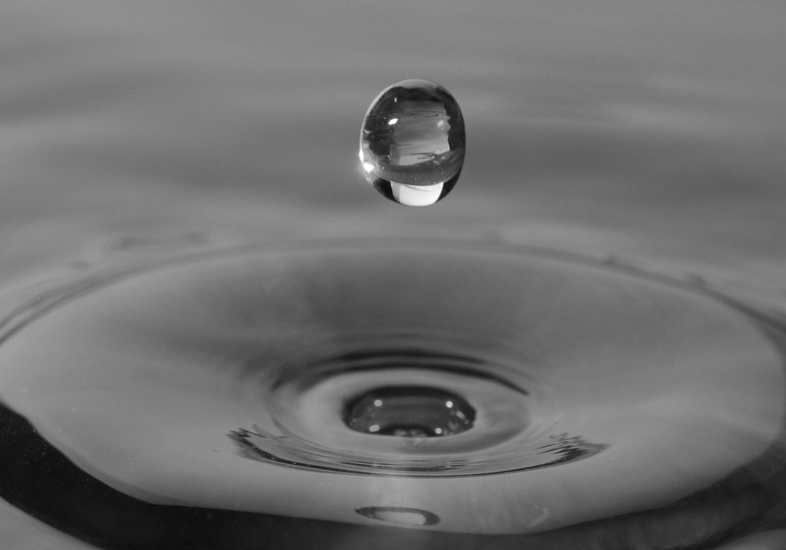 Nikon D5100 sample photo. Waterdrop, drop, water photography