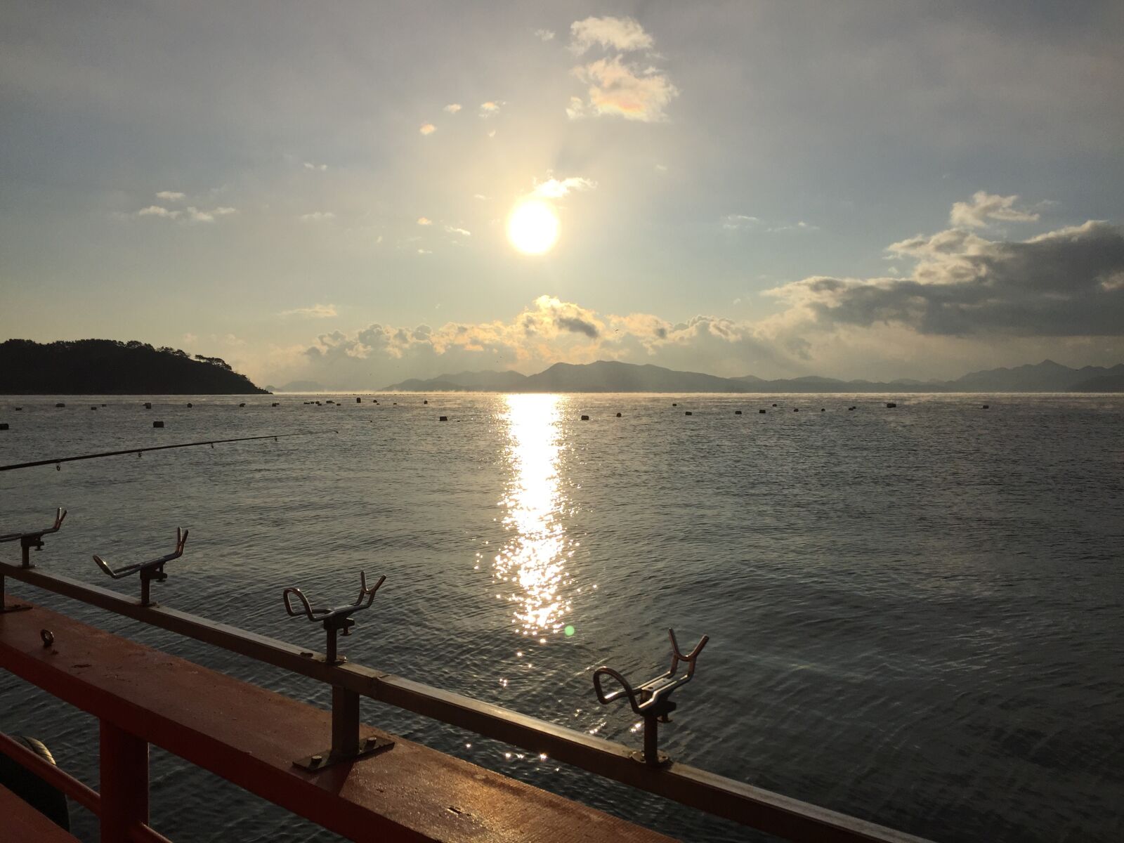 Apple iPhone 6 sample photo. Line fishing, masan, rising photography