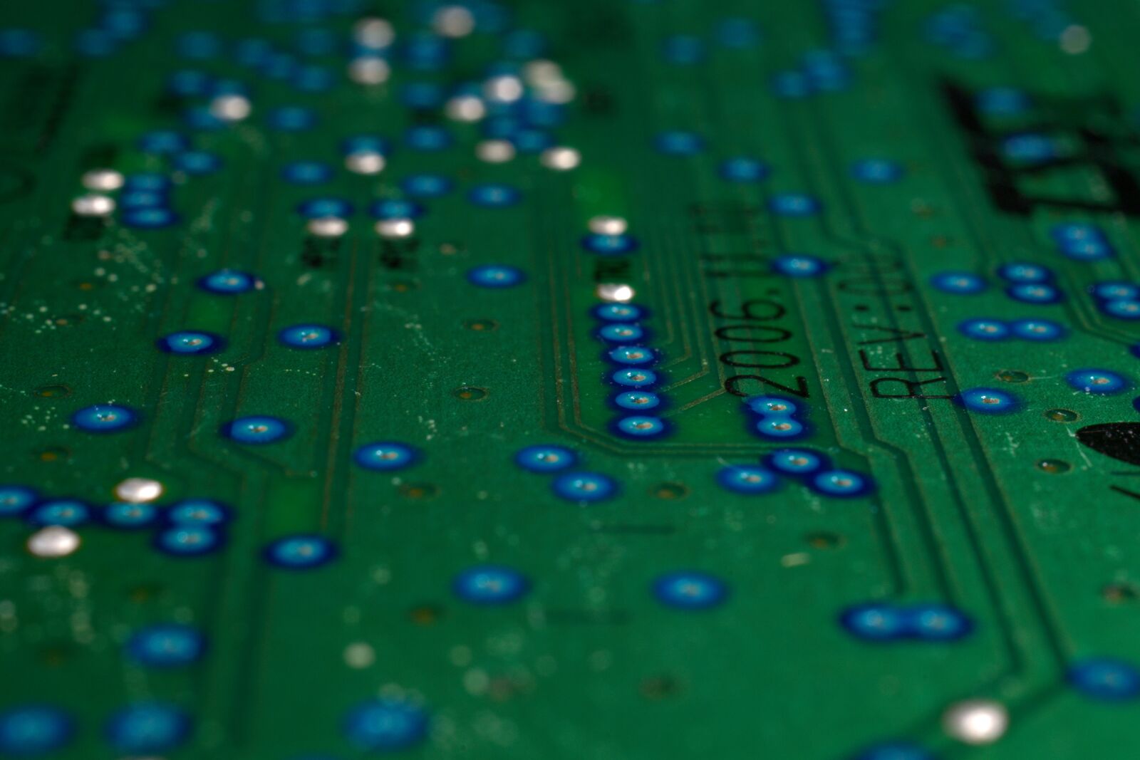 Sony a7 II + Sony FE 50mm F2.8 Macro sample photo. Board, circuit, electronics photography