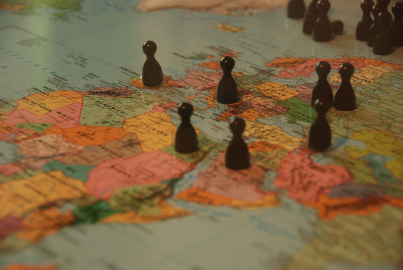 Nikon D80 sample photo. World, map, map of photography