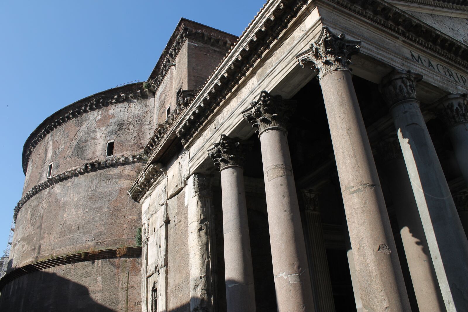 Canon EOS 1100D (EOS Rebel T3 / EOS Kiss X50) sample photo. Pantheon, rome, italy photography
