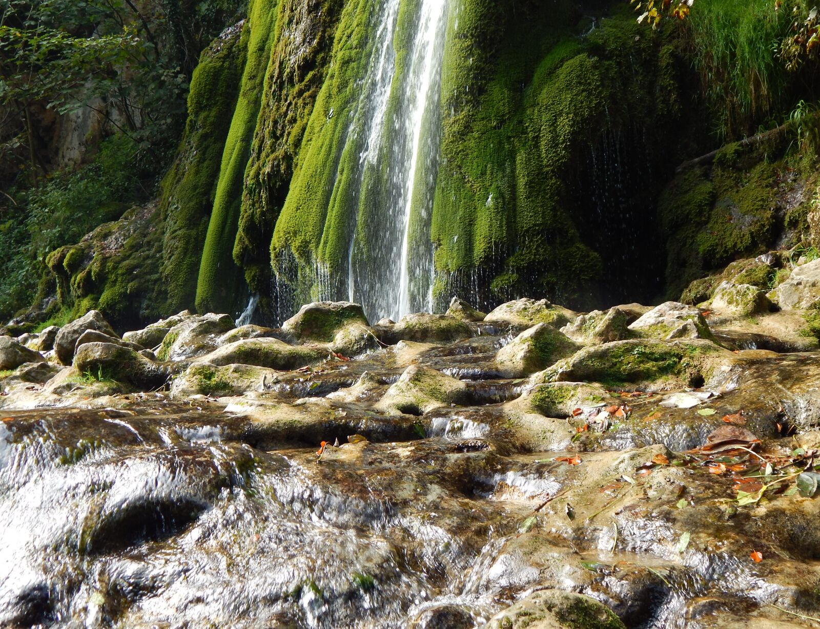 Nikon Coolpix L820 sample photo. Green, nature, rocks, water photography