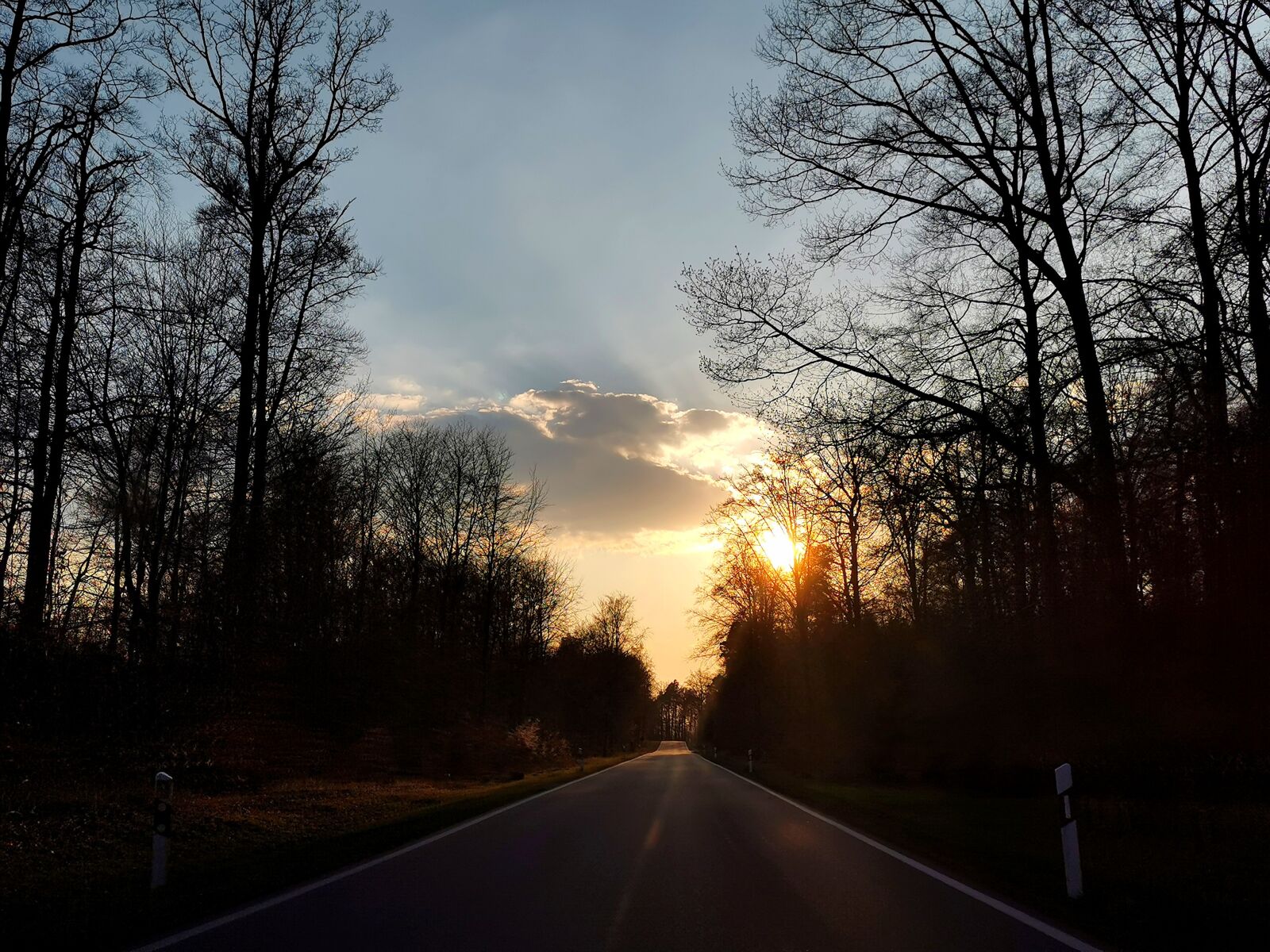 HUAWEI P30 sample photo. Sunset, sky, sun photography