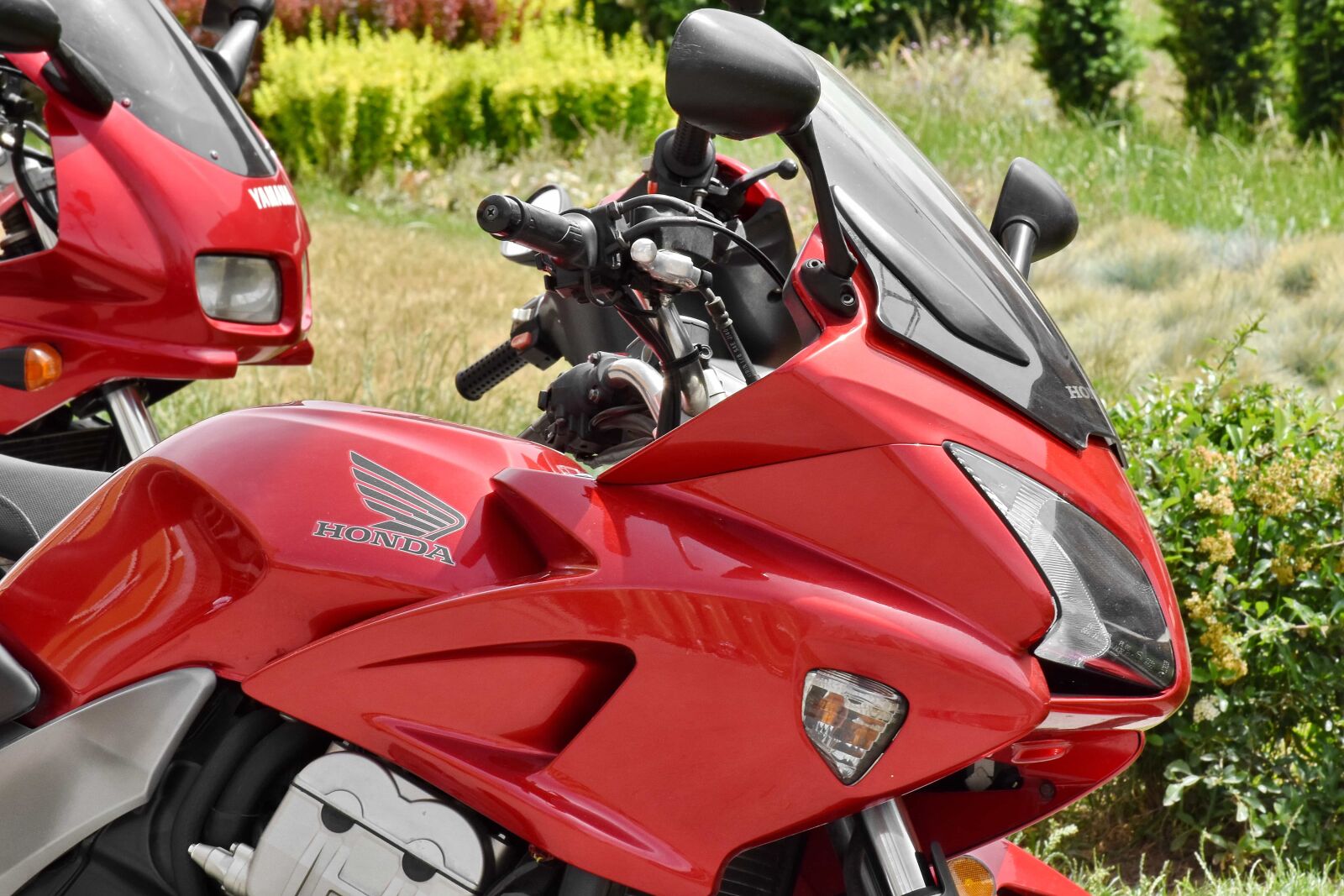 Nikon D5500 sample photo. Headlight, japan, metallic, motorbike photography