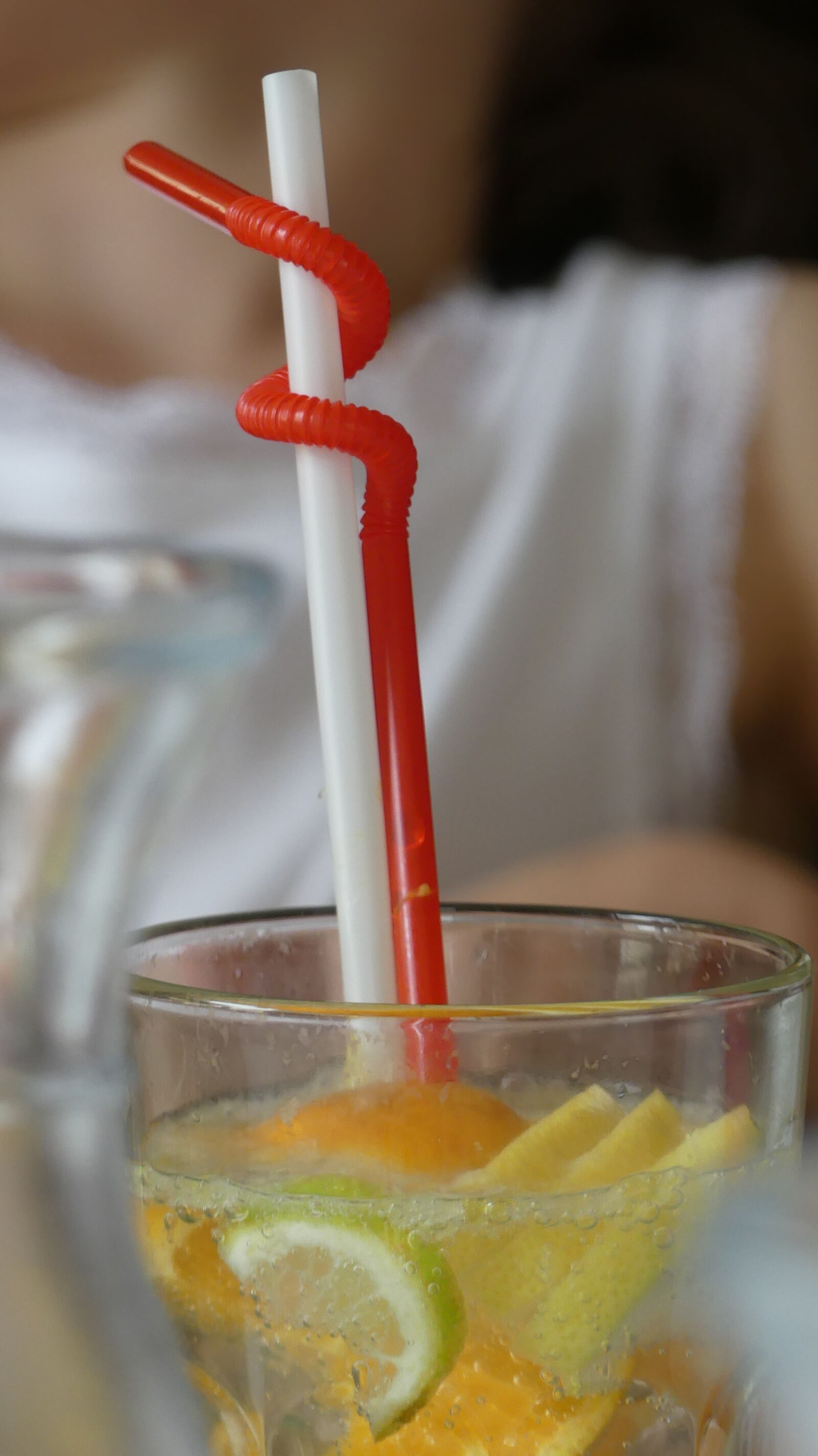 Panasonic Lumix DMC-FZ300 sample photo. Glass, straw, drink photography