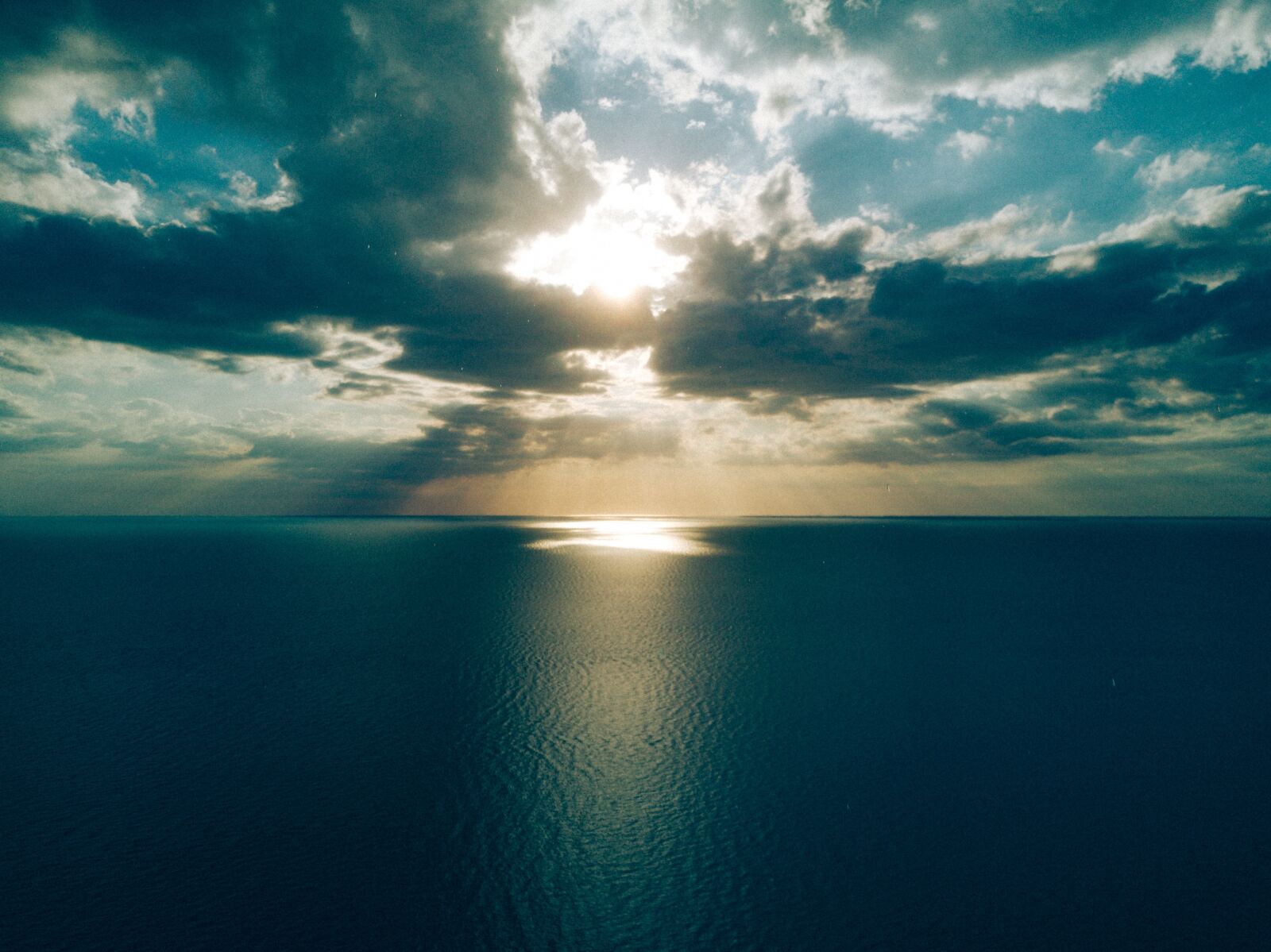 DJI FC220 sample photo. Sea, ocean, blue photography