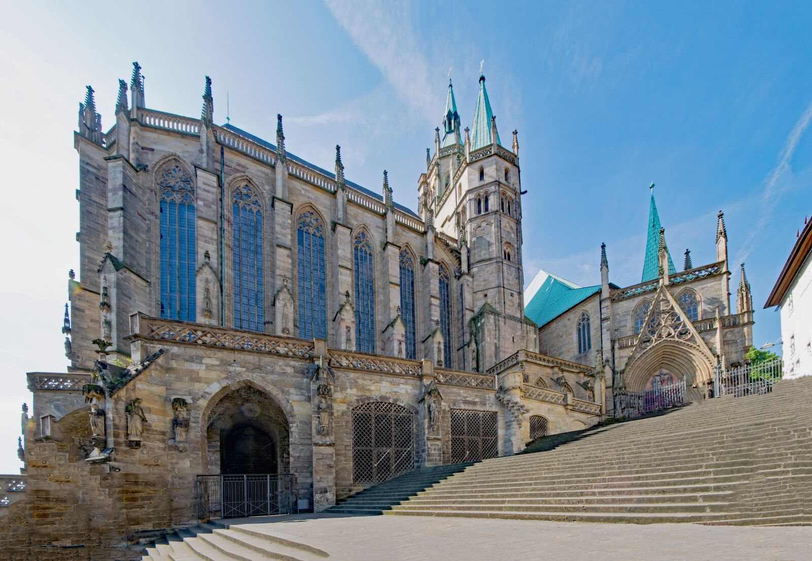 Nikon D5300 sample photo. Erfurt cathedral, erfurt, thuringia photography
