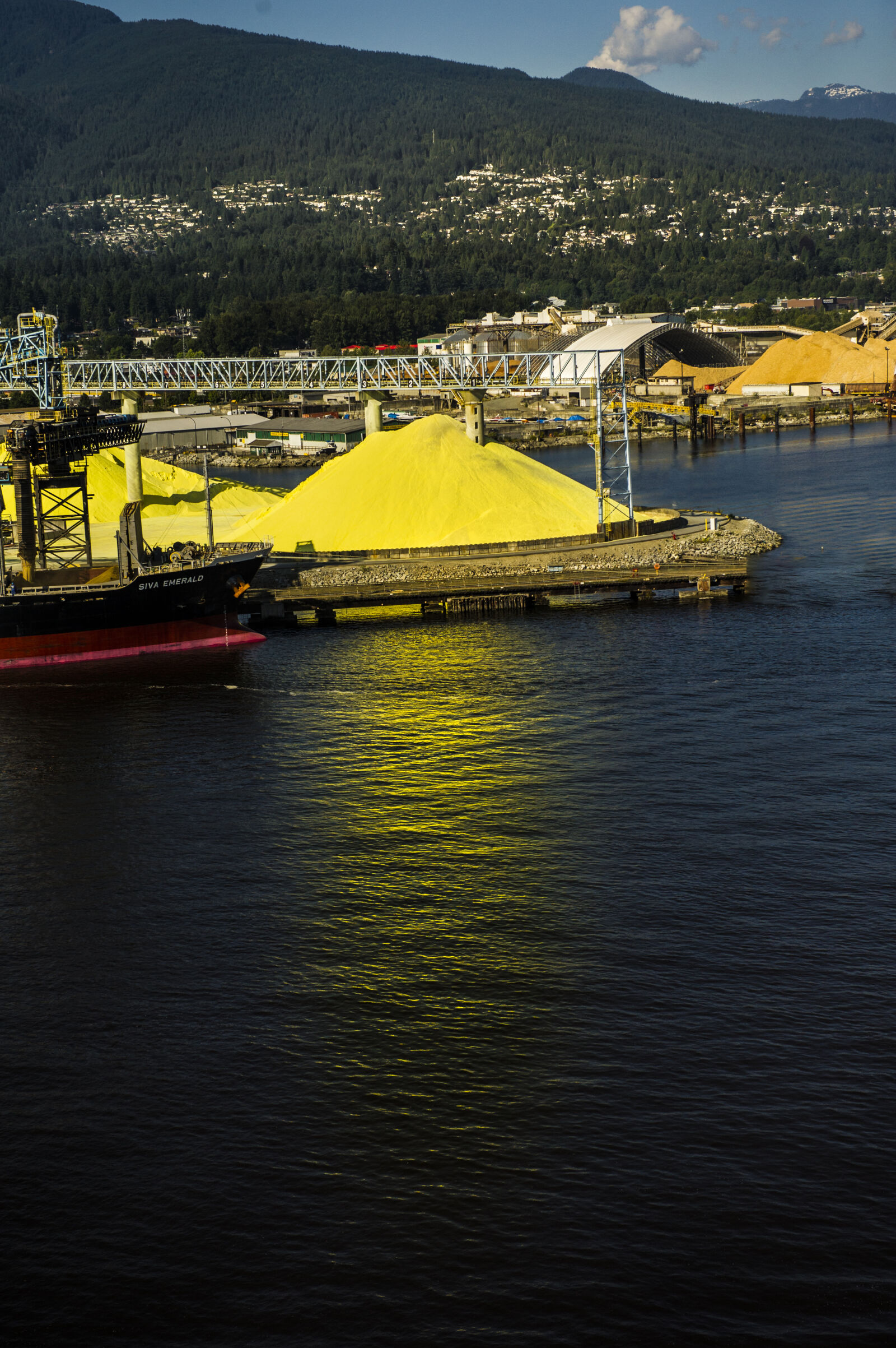Nikon D3S sample photo. Export, freight, harbor, industry photography