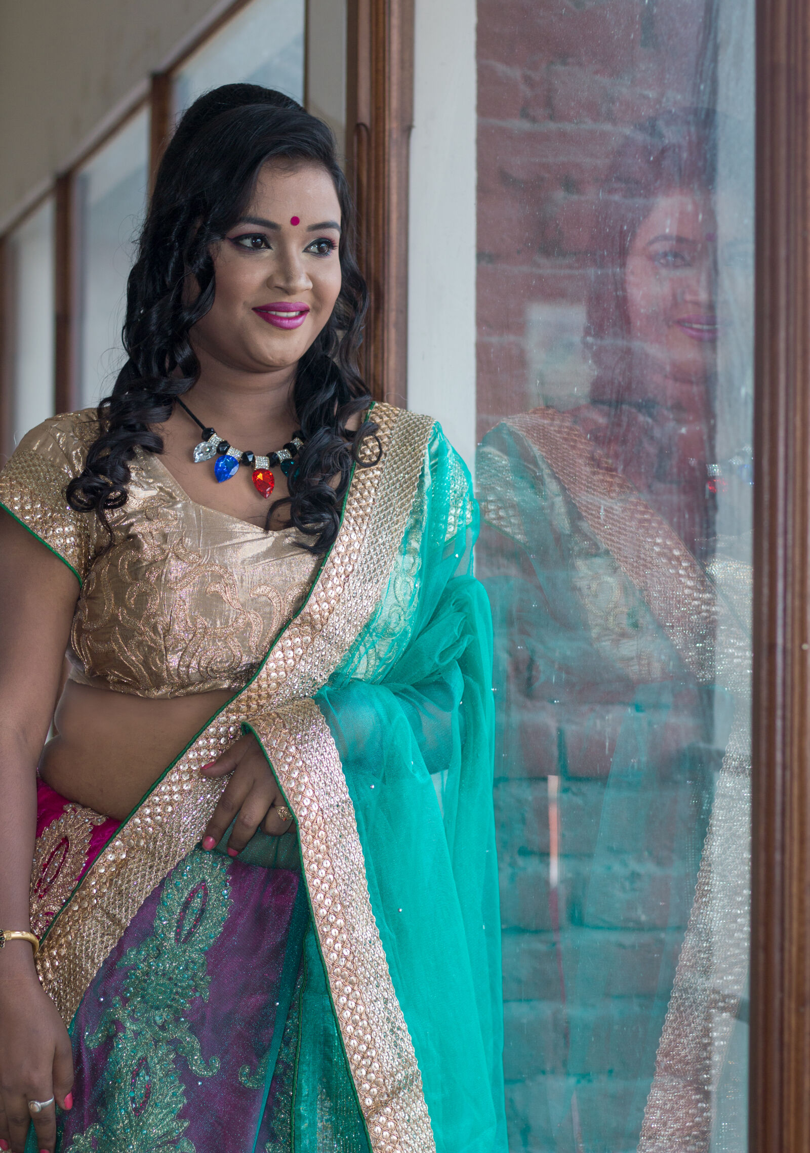 Canon EOS 70D + Canon EF 50mm F1.8 STM sample photo. Dress, girl, indian, light photography