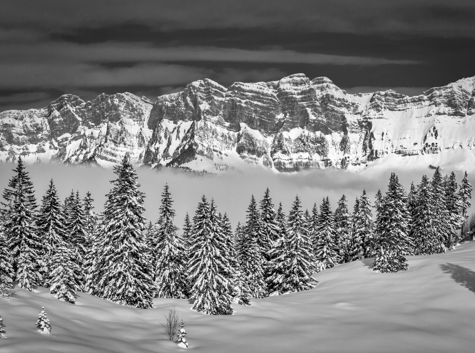 Canon PowerShot G15 sample photo. Winter, mountains, snow photography