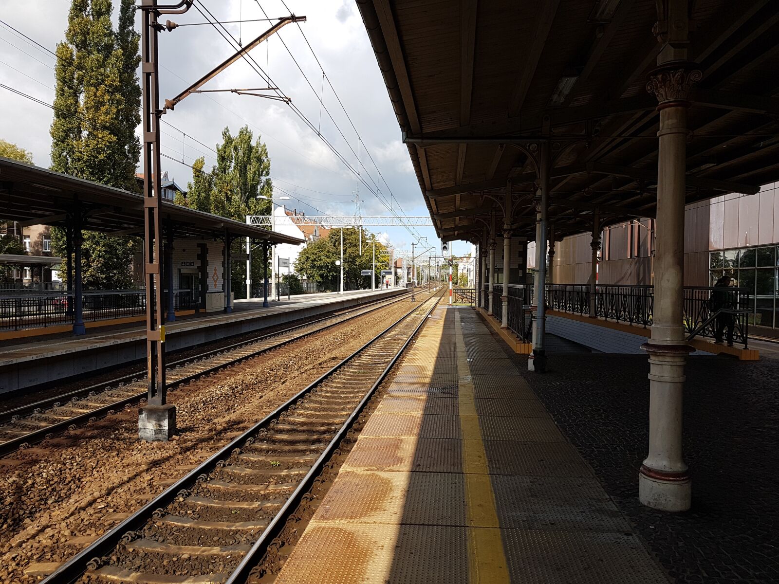 Samsung Galaxy S7 sample photo. Sopot, peron, the station photography