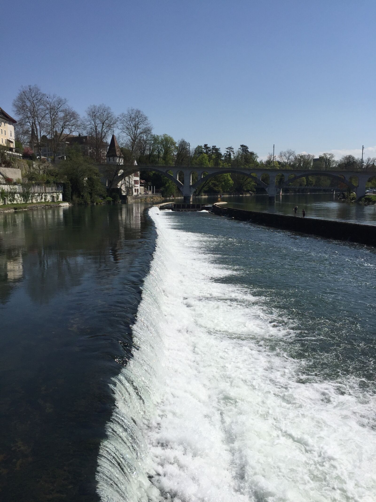 iPhone 6 back camera 4.15mm f/2.2 sample photo. Bremgarten, ruess, dam photography