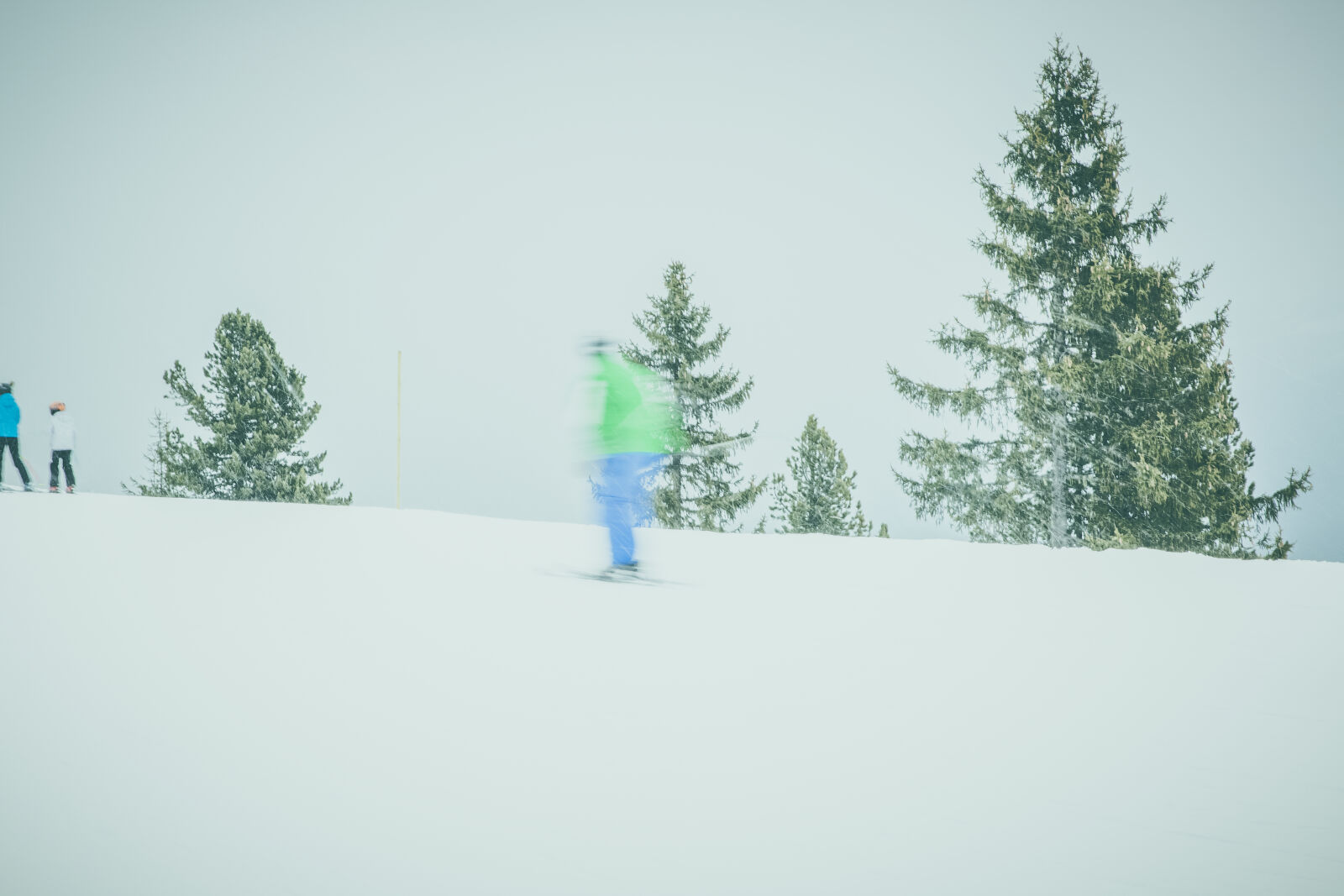 Canon EF 24-70mm F2.8L II USM sample photo. Cold, snow, sky, trees photography