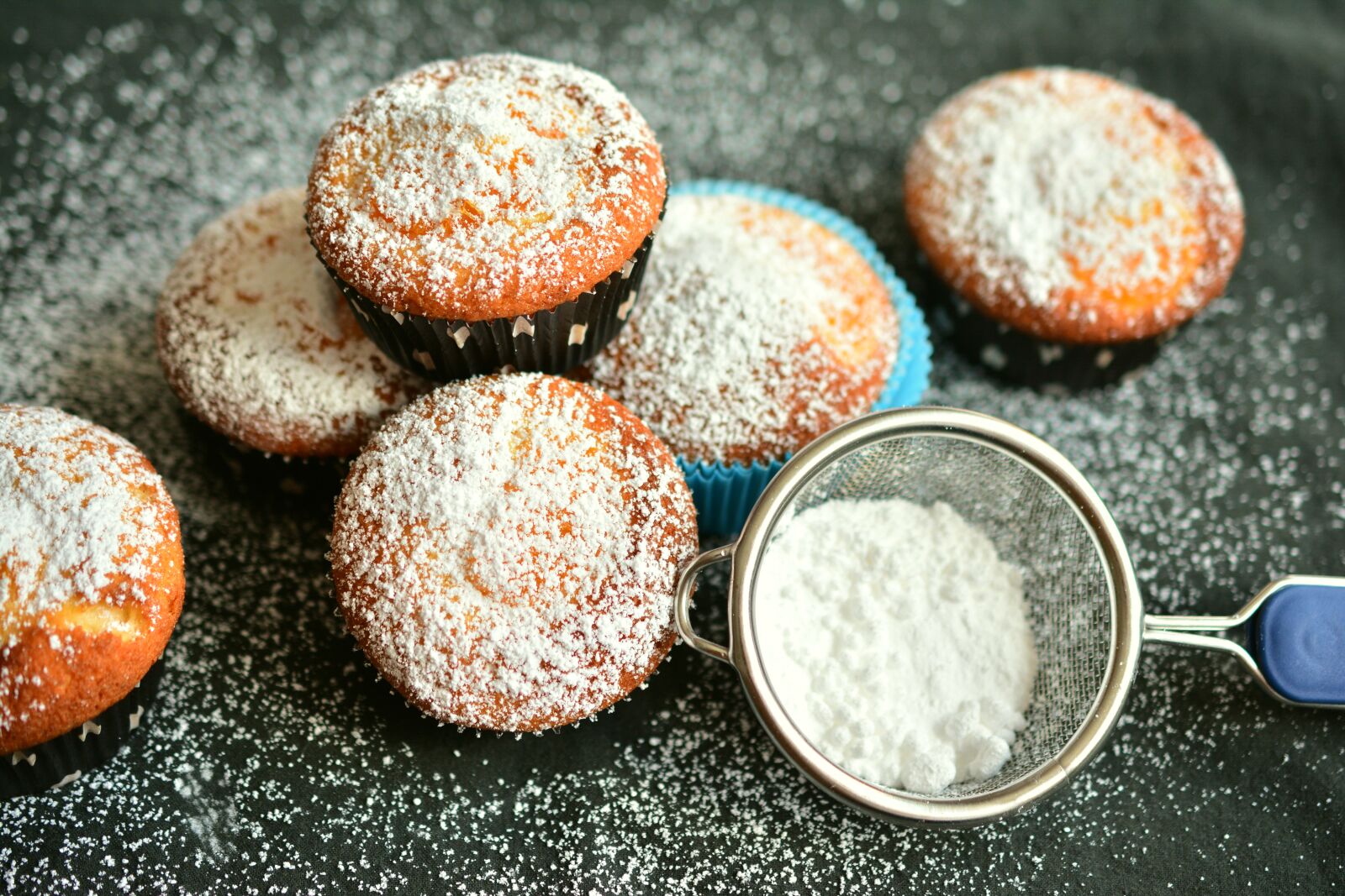 Nikon D5200 sample photo. Muffins, bake, cake photography