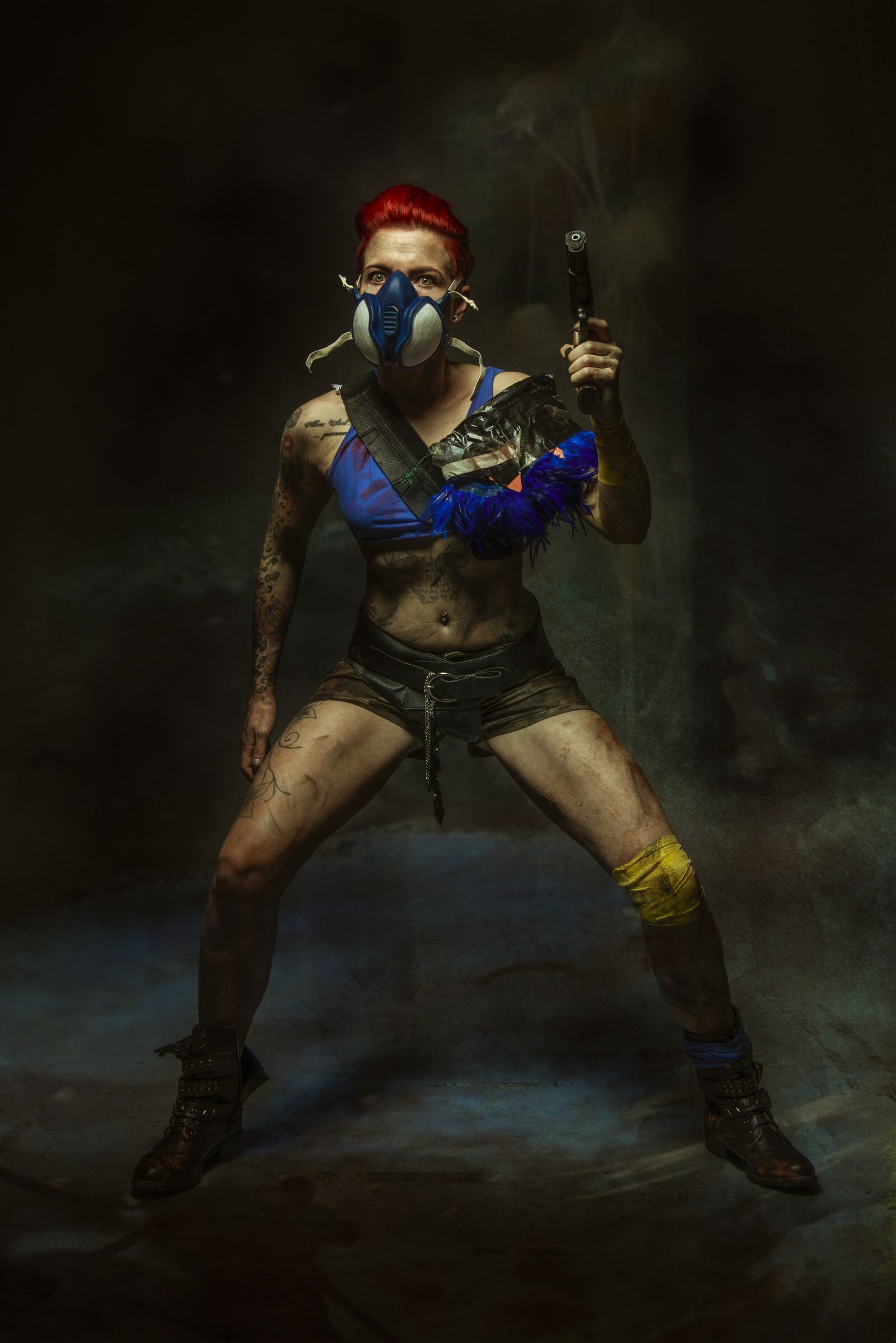 Nikon D800 sample photo. Madmax, end time, red photography