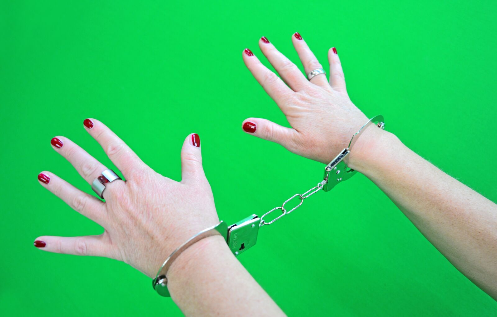 Nikon D5200 sample photo. Handcuffs, prisoners, woman photography