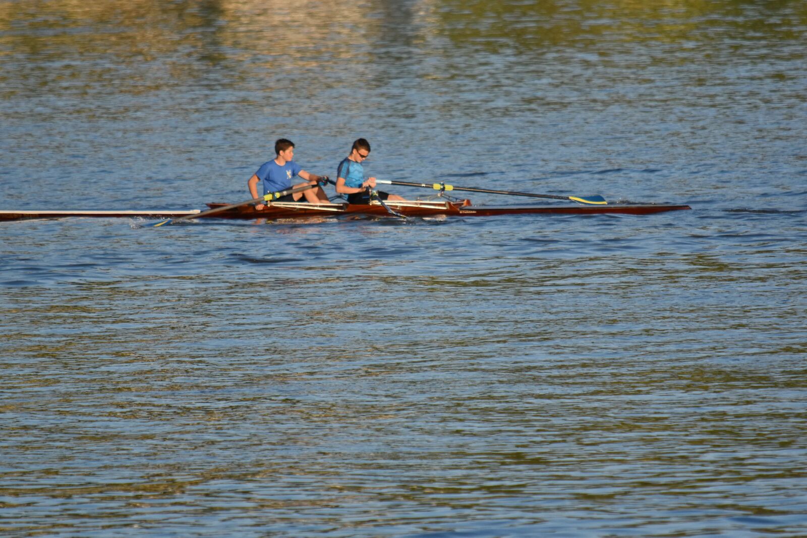 Nikon D5500 sample photo. Boys, sport, boat, river photography