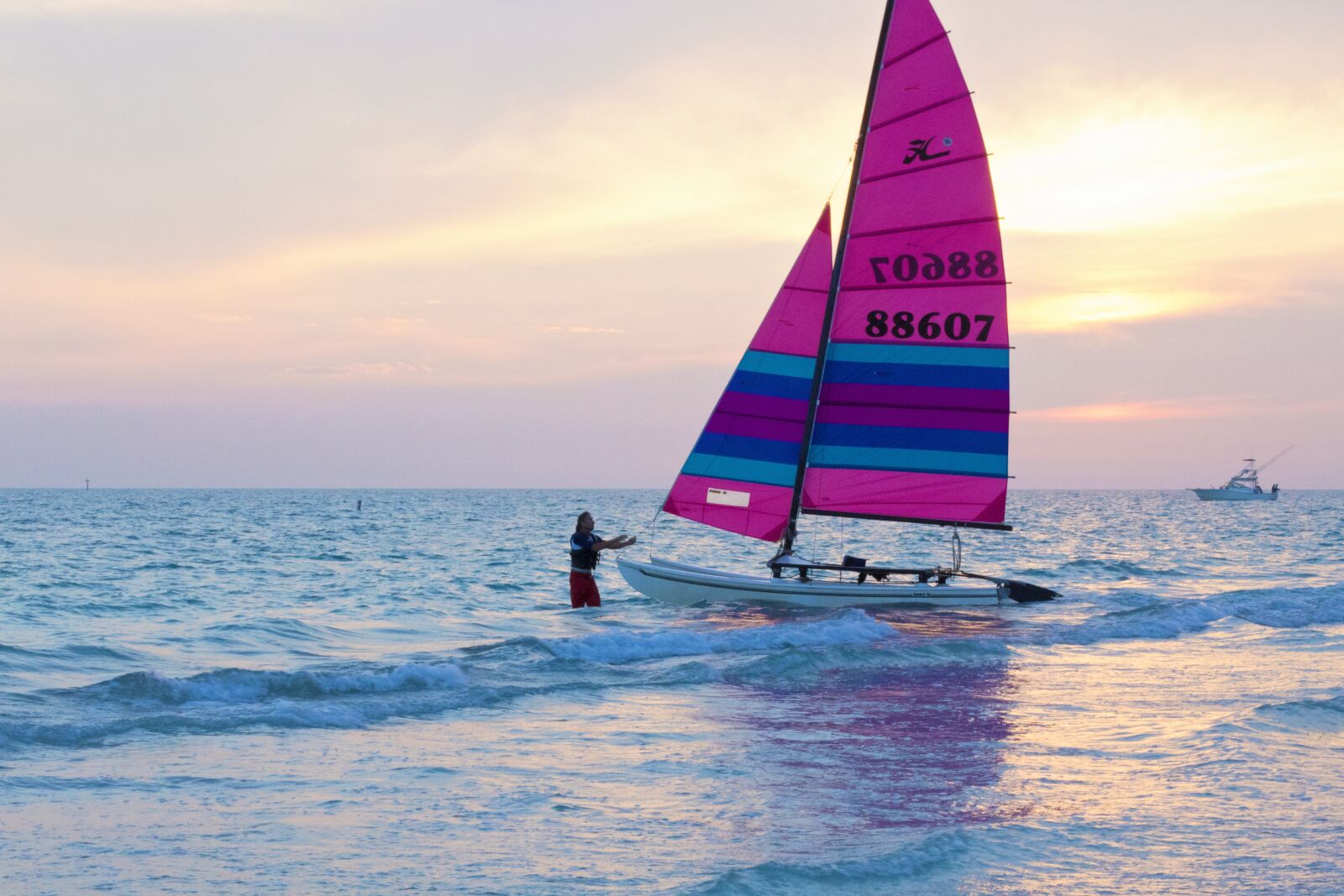 Canon EF 50mm F1.4 USM sample photo. Vacation, travel, sail boat photography