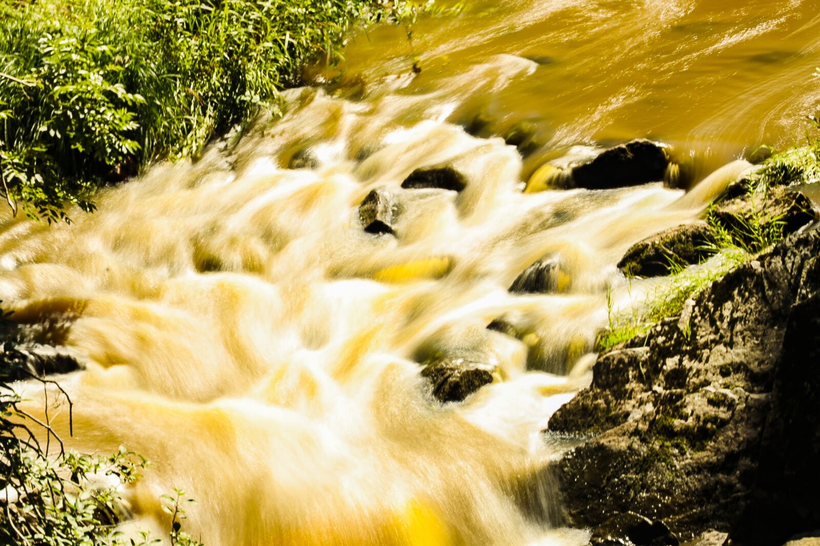 Canon EOS R sample photo. River, waterfall, nature photography