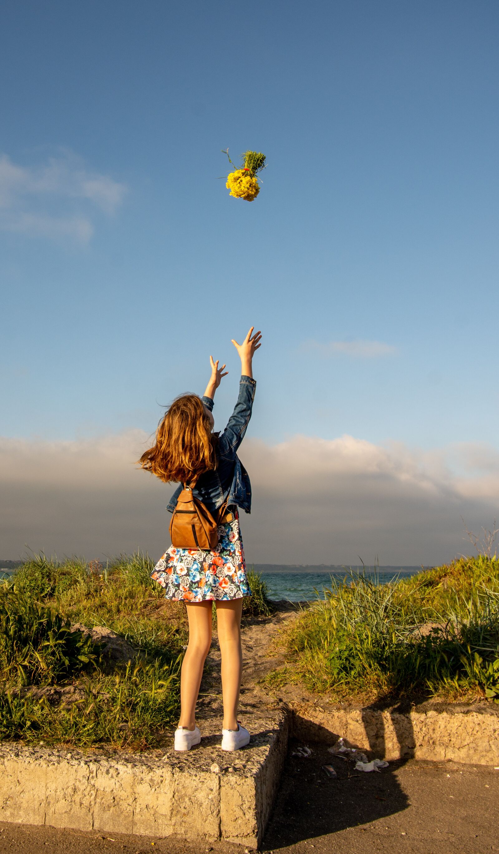 Nikon D7200 sample photo. Happy girl, sea, girl photography