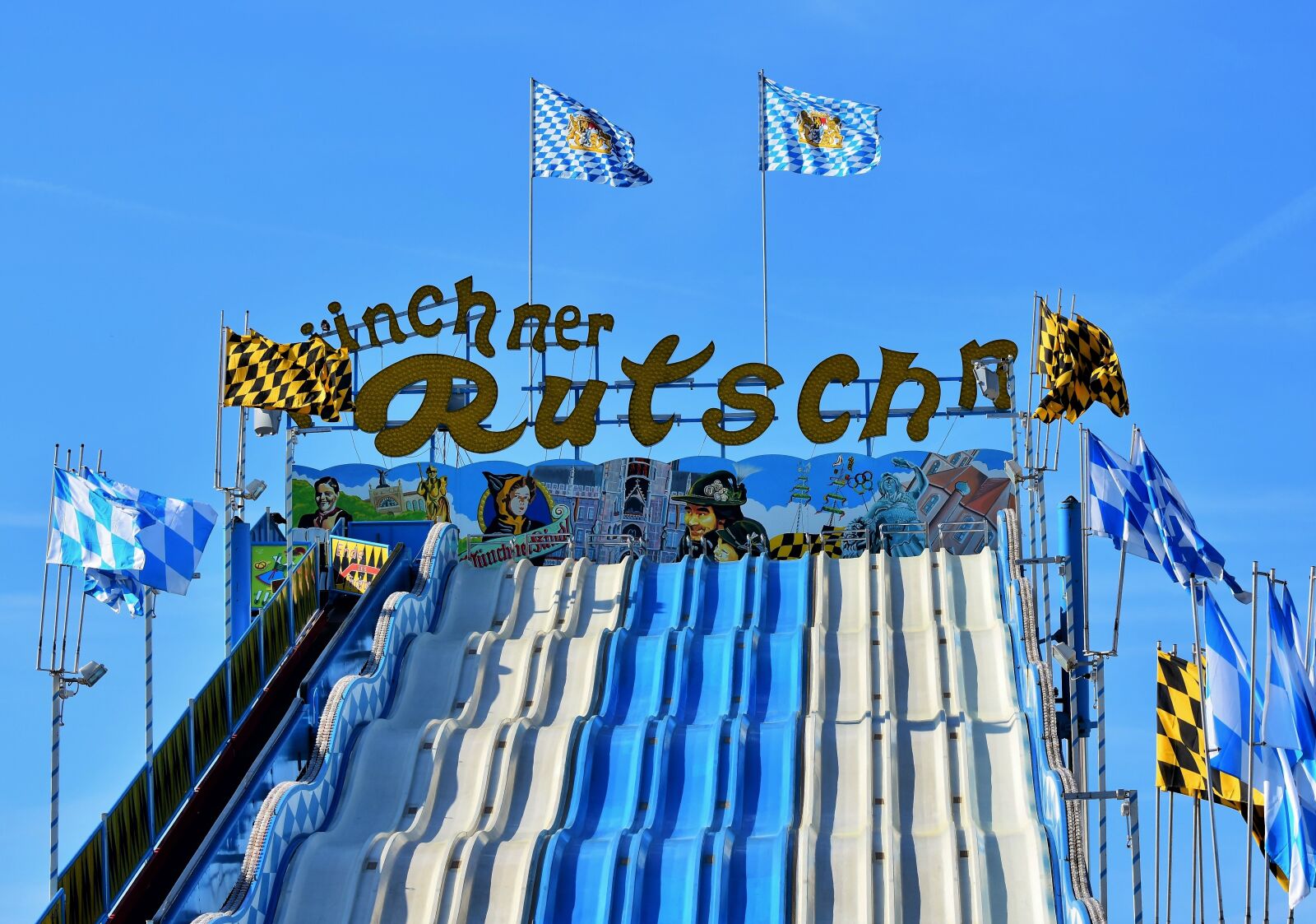 Nikon D7200 sample photo. Slide, giant slide, fair photography
