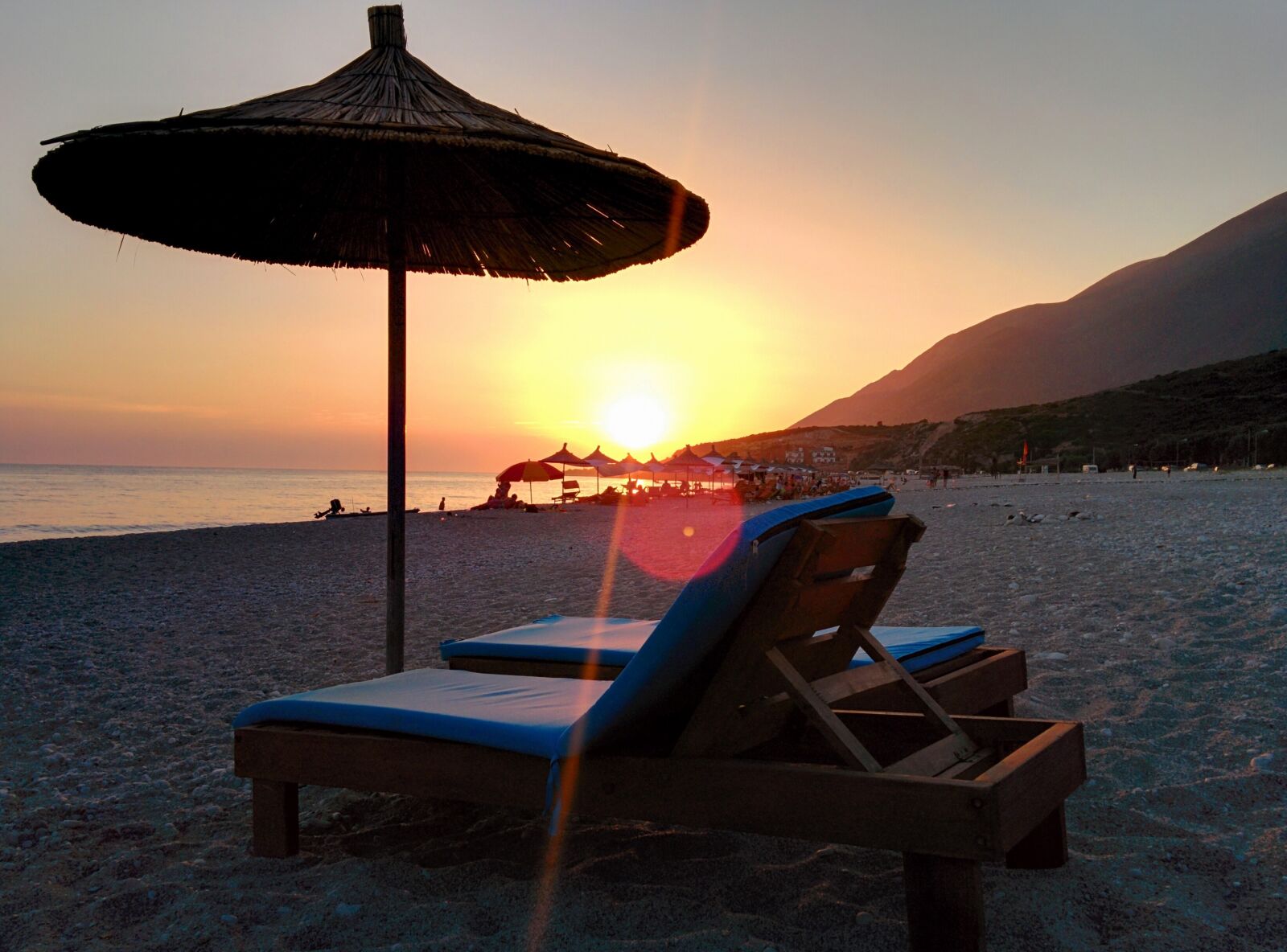 LG Nexus 5 sample photo. Brown, wooden, lounger, on photography