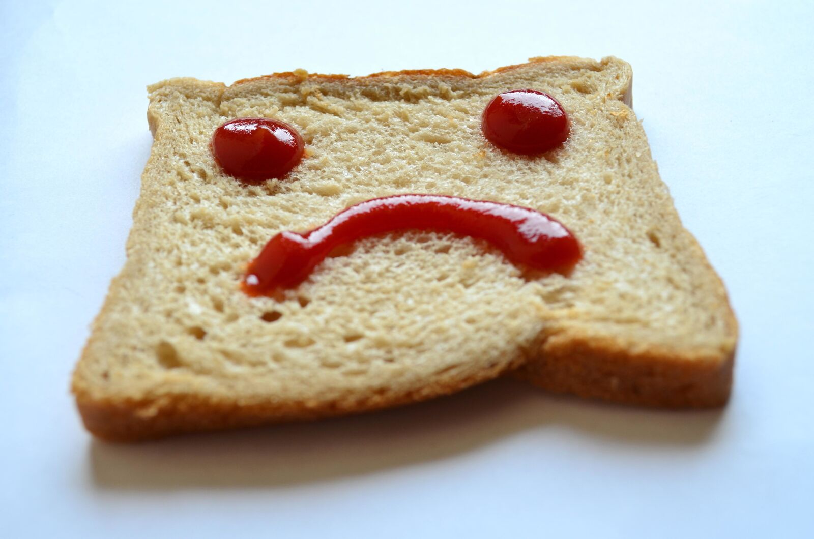 Nikon D5100 sample photo. Sad, carbohydrates, bread, diet photography