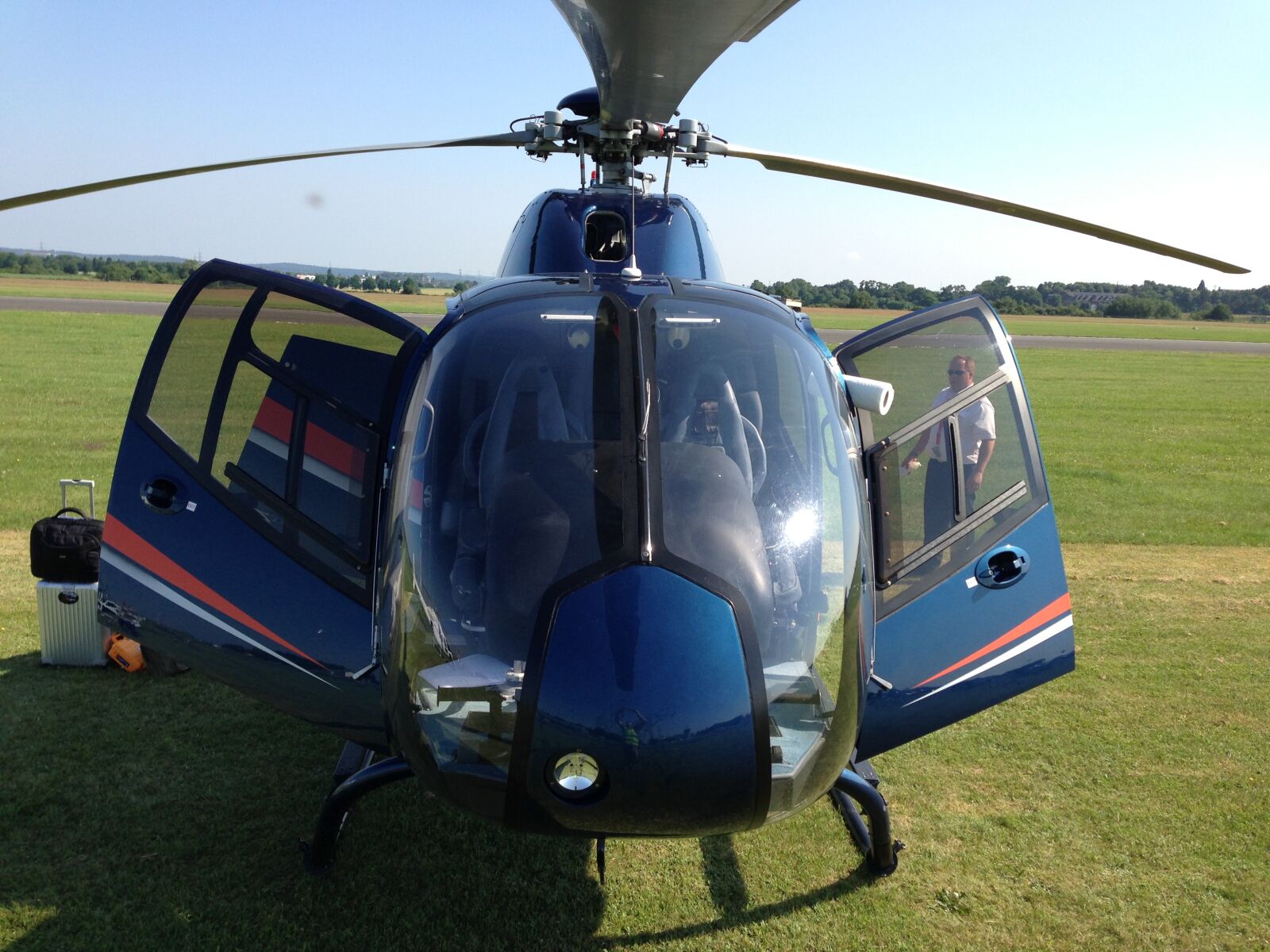 Apple iPhone 5 sample photo. Helicopter, aviation, flying photography