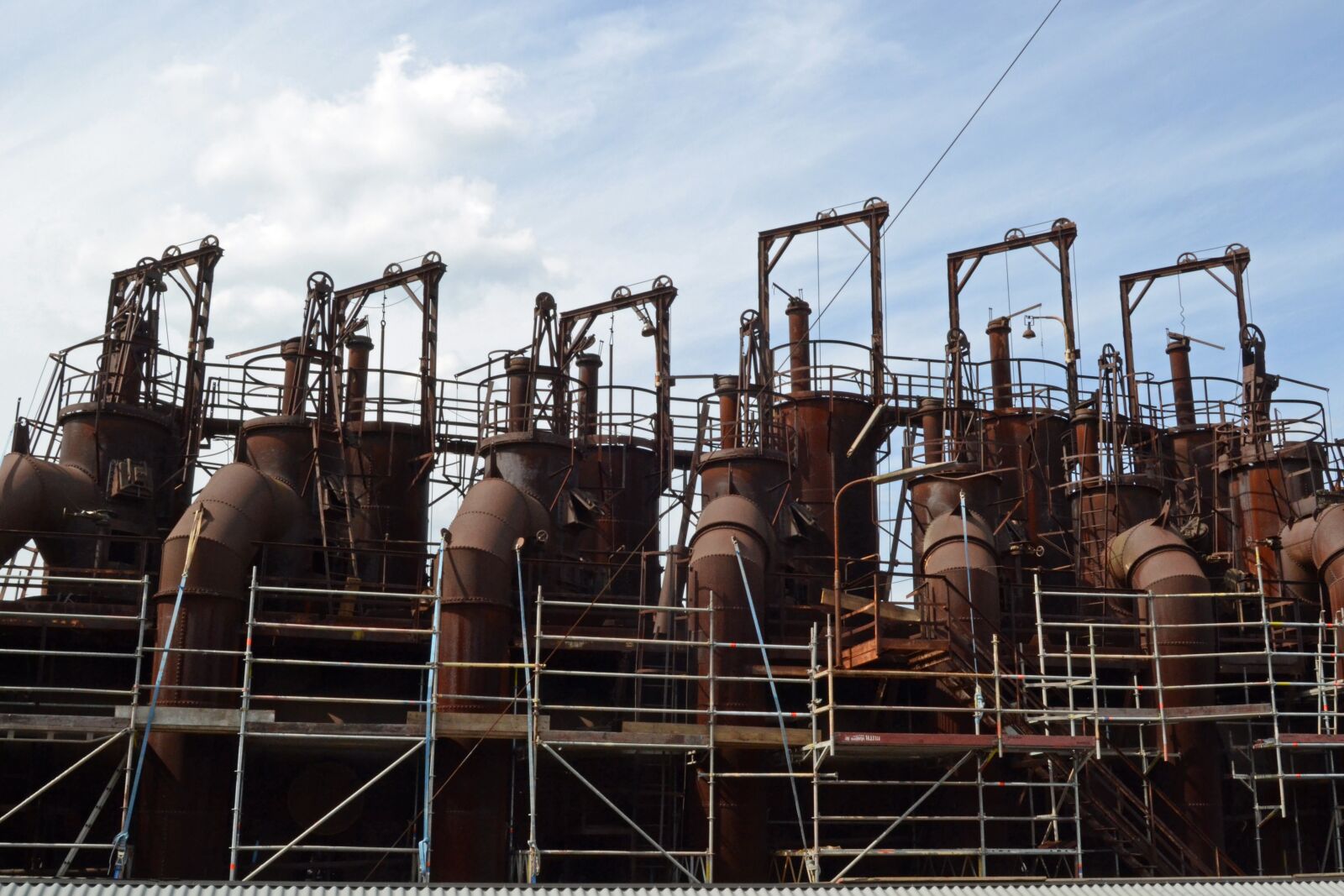 Nikon D3100 sample photo. Industrial archeology, foundry, iron photography